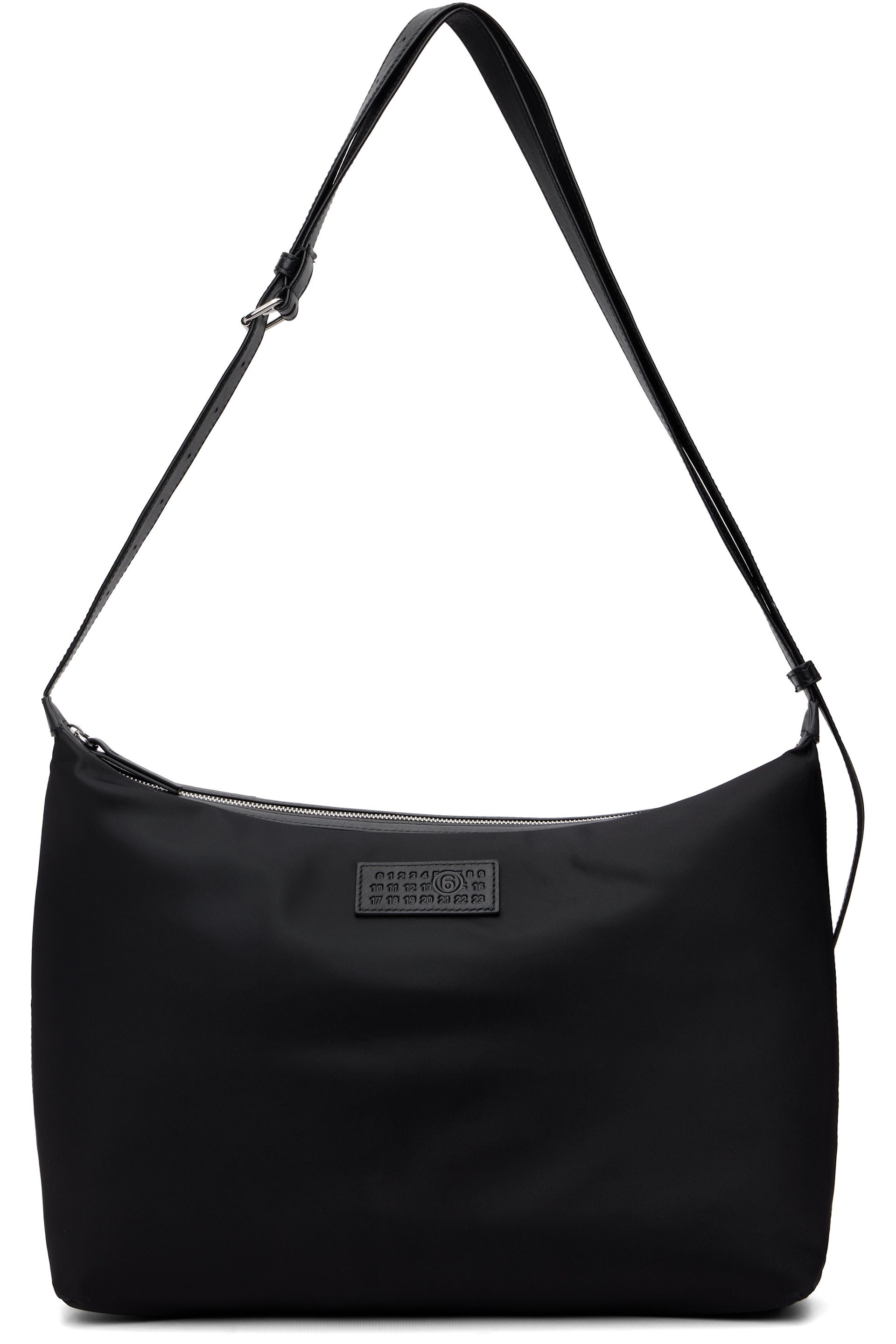 MM6 Maison Margiela - Sac à bandoulière noir en nylon