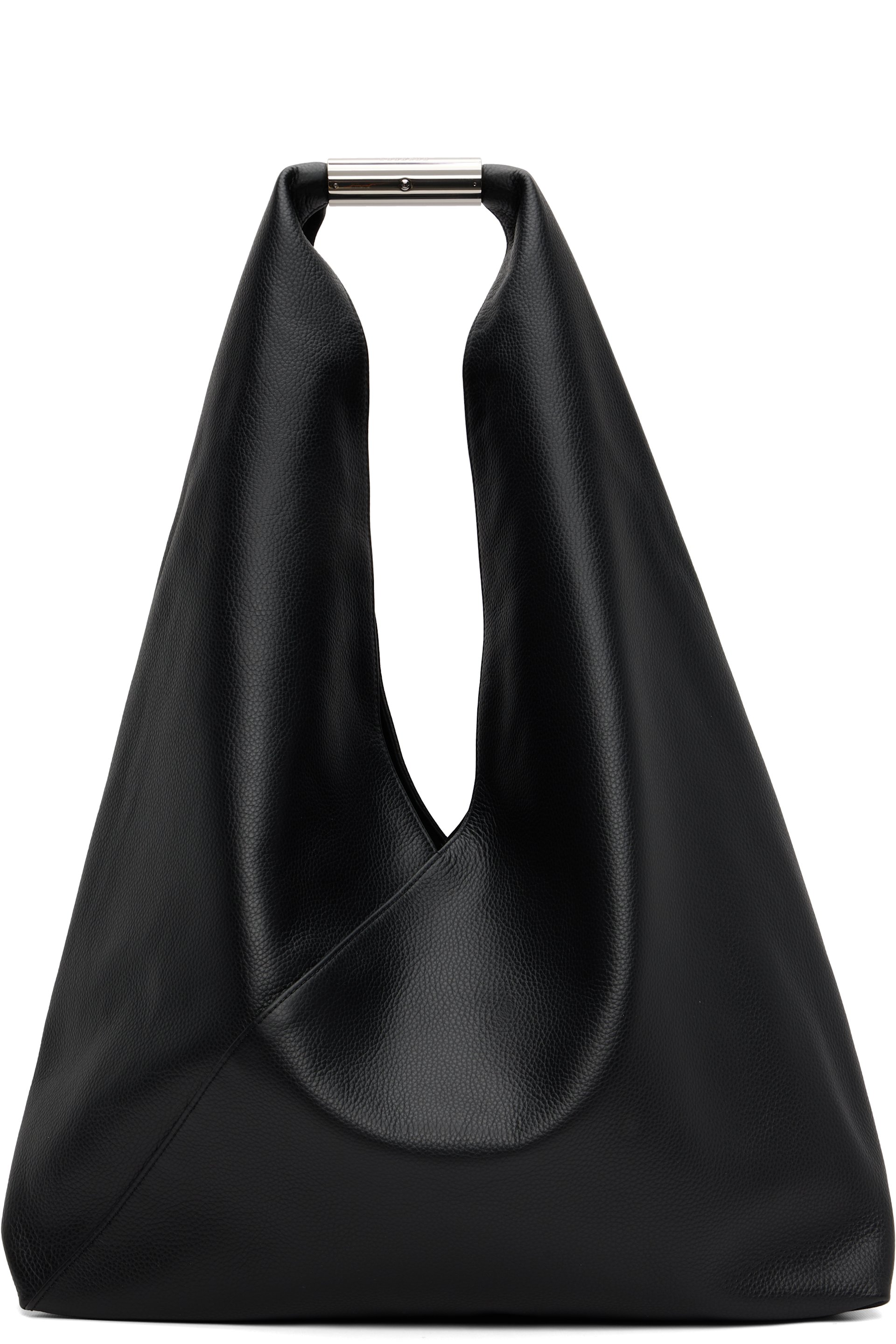 MM6 Maison Margiela - Cabas noir à poignée à ferrure