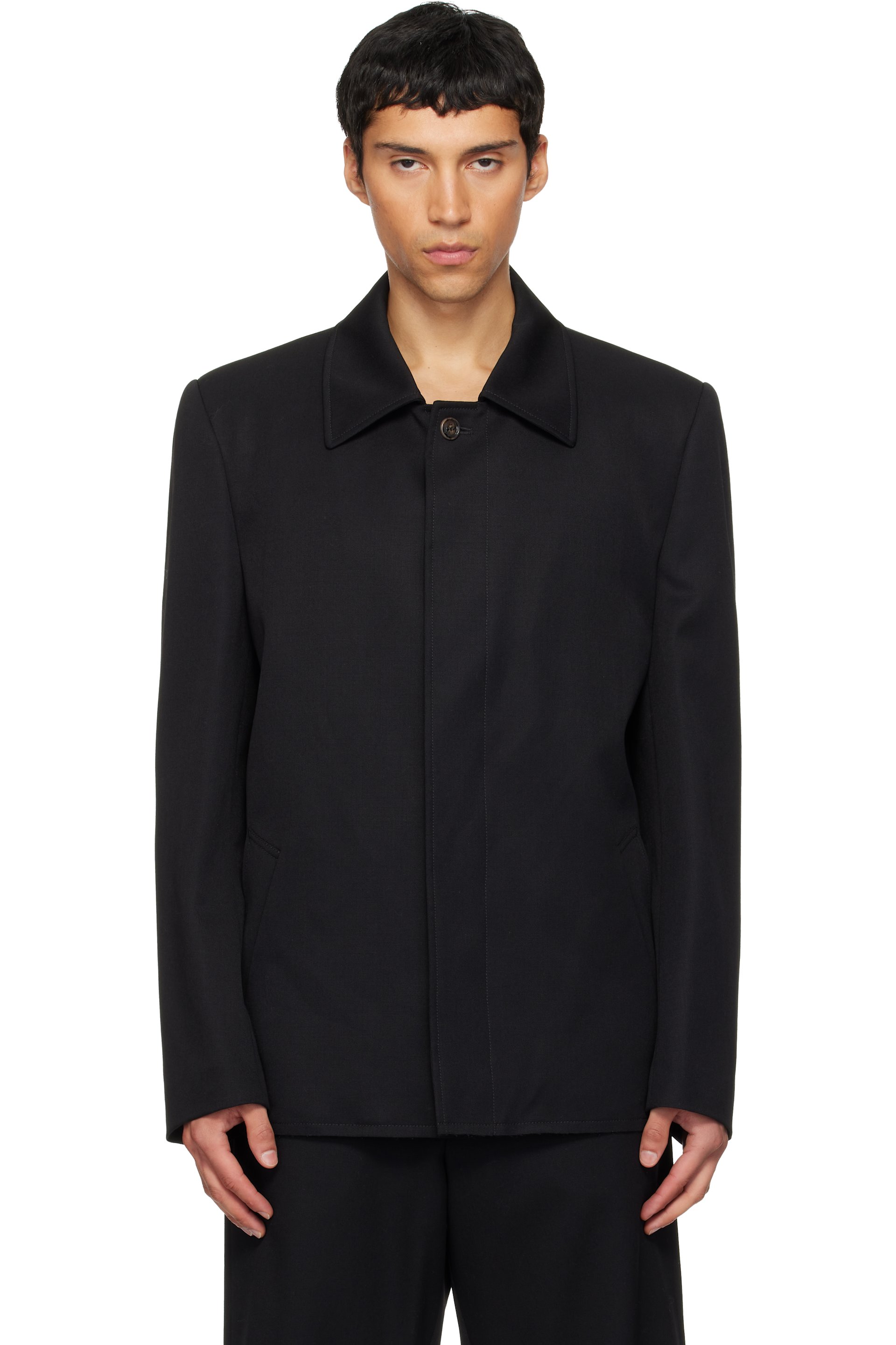 MM6 Maison Margiela - Black Sports Jacket