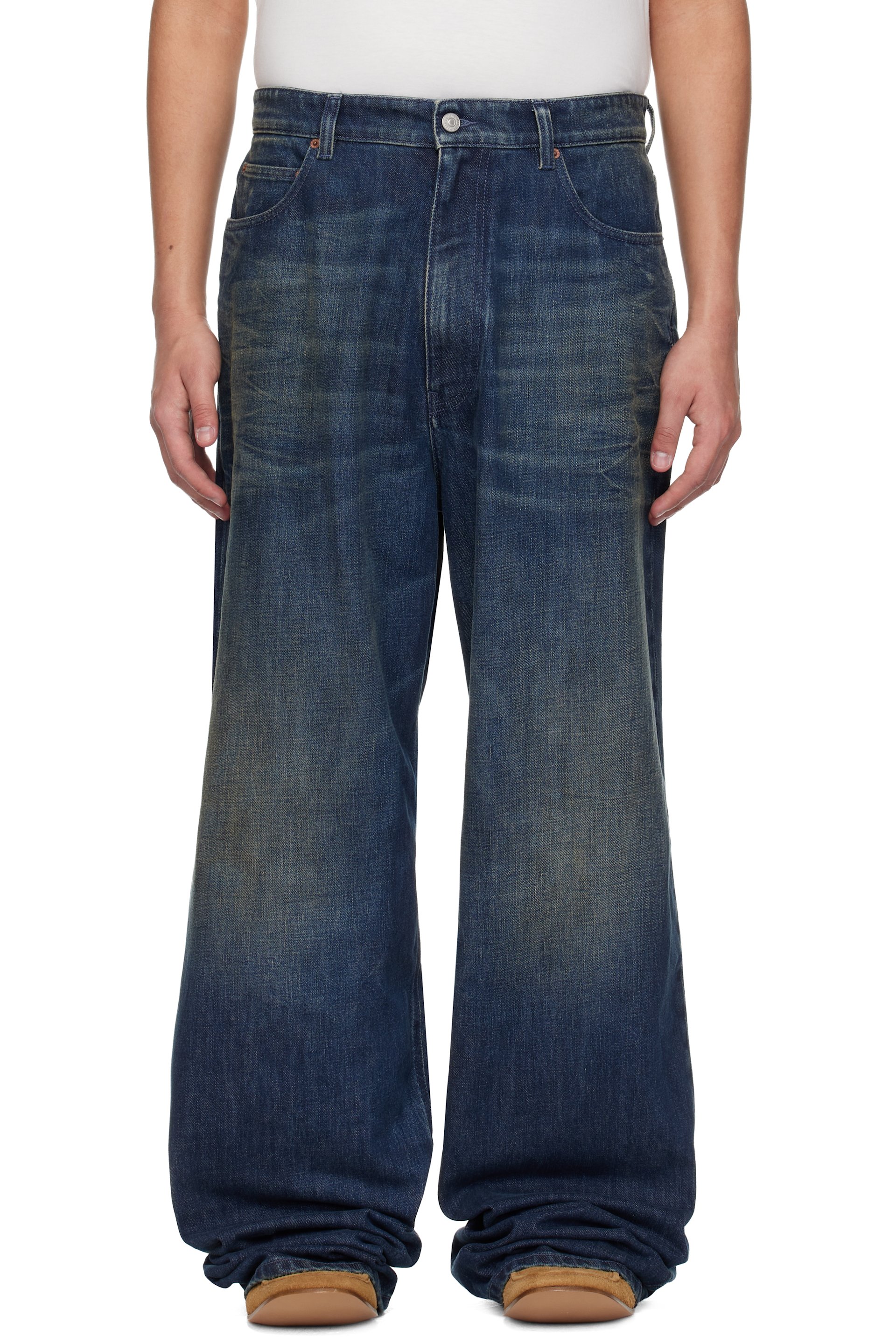 MM6 Maison Margiela - Blue 5 Pockets Jeans