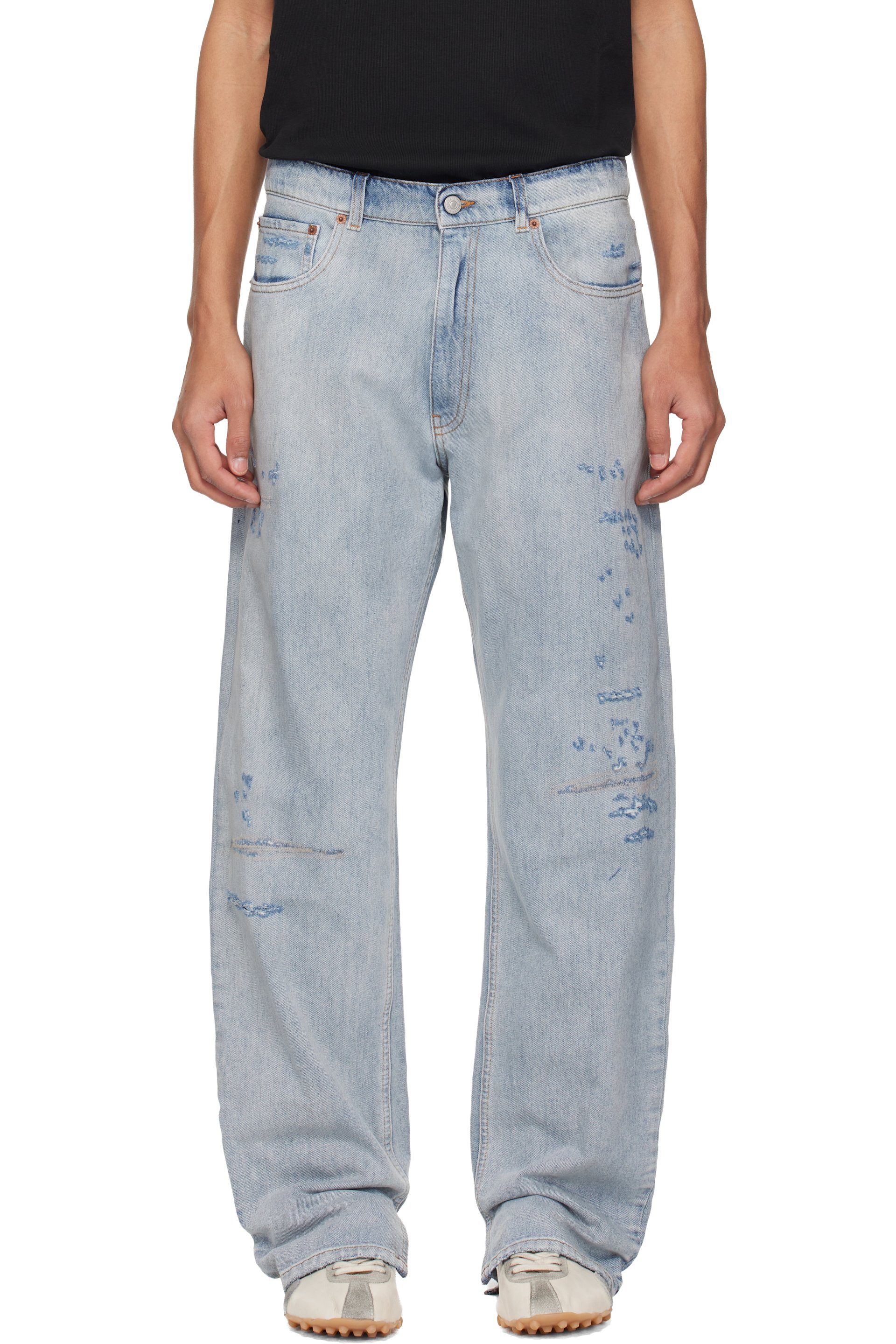 MM6 Maison Margiela - 블루 5포켓 데님 진