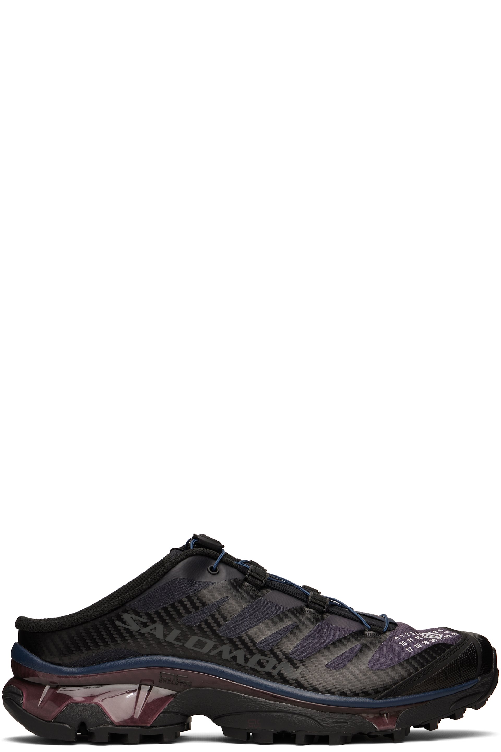 MM6 Maison Margiela - Black Salomon Edition XT-4 Mule Sneakers