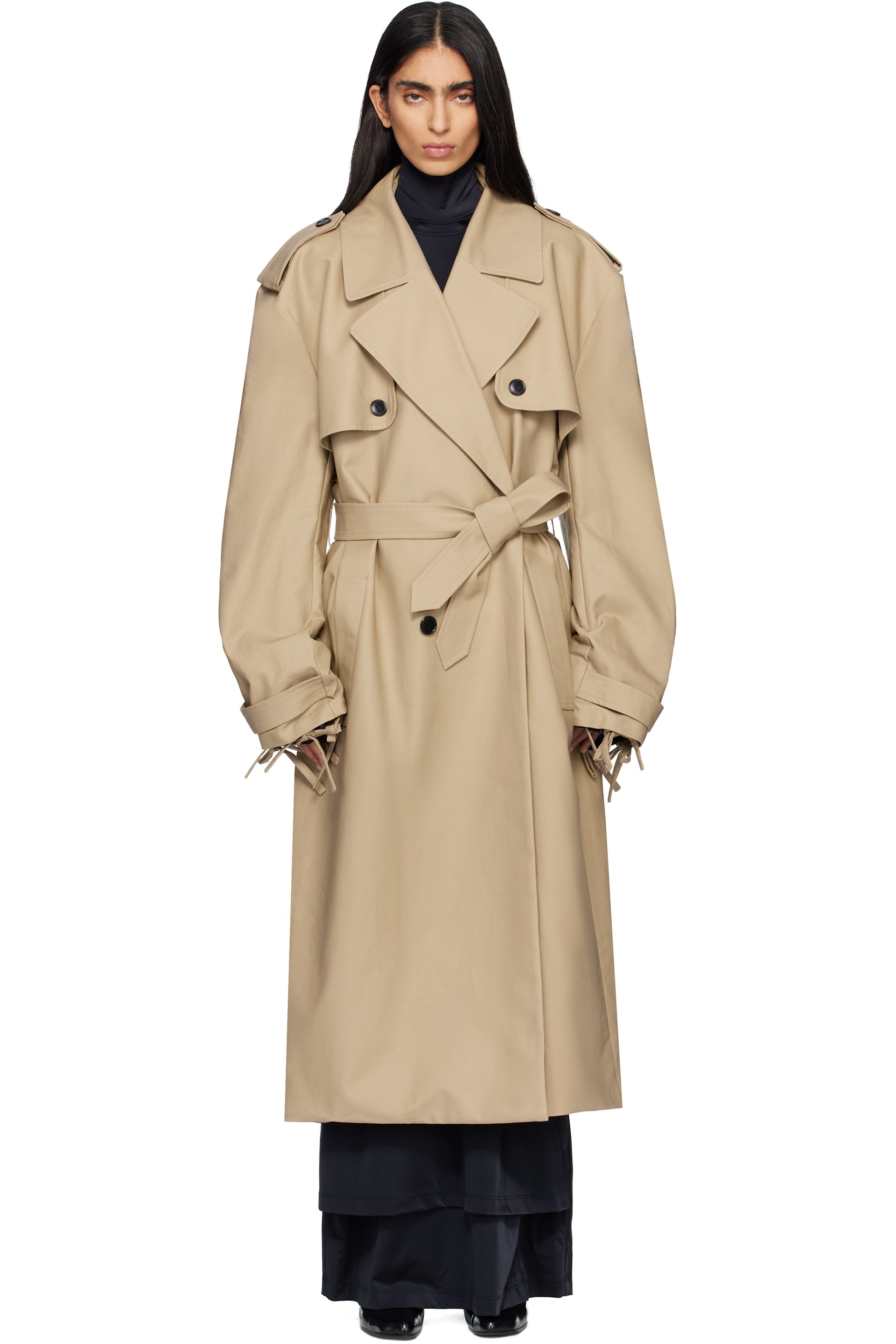 MARIE ADAM-LEENAERDT - Trench beige
