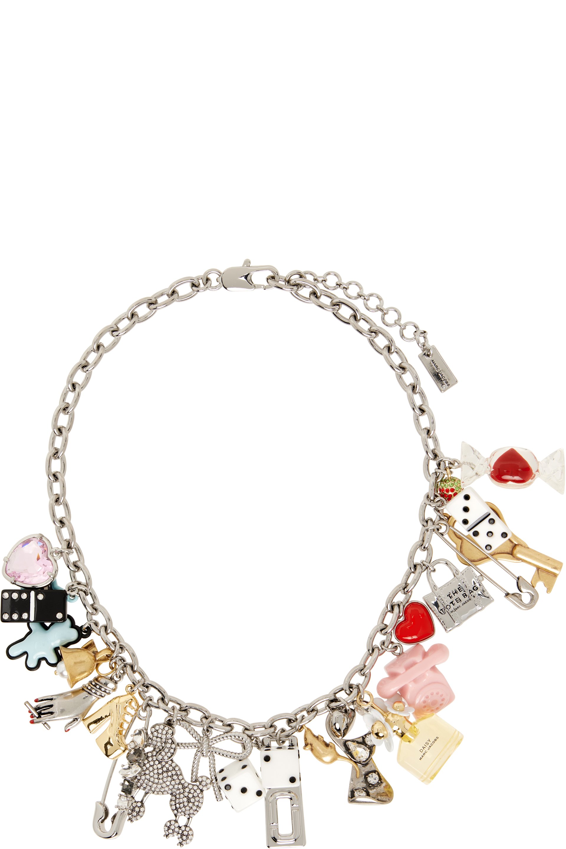 Marc Jacobs - Collier Statement à breloques graphiques