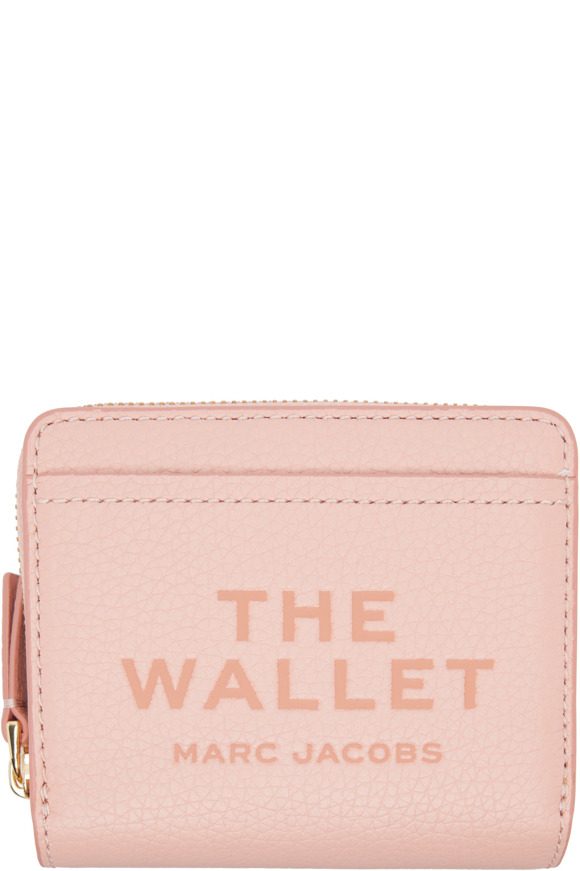 Marc Jacobs - Pink 'The Leather Mini Compact' Wallet