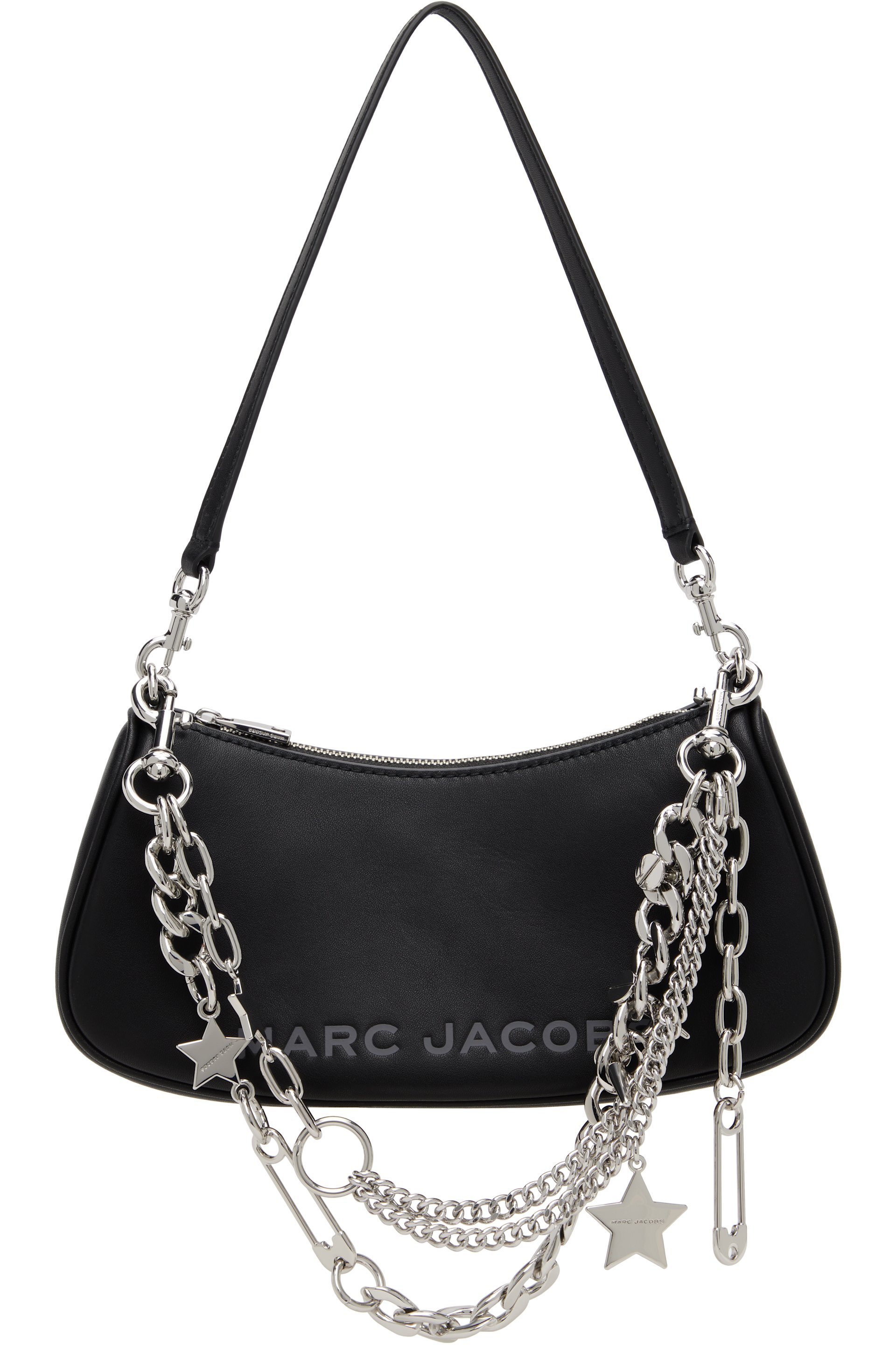 Marc Jacobs - Sac porté épaule noir à breloques d'étoile