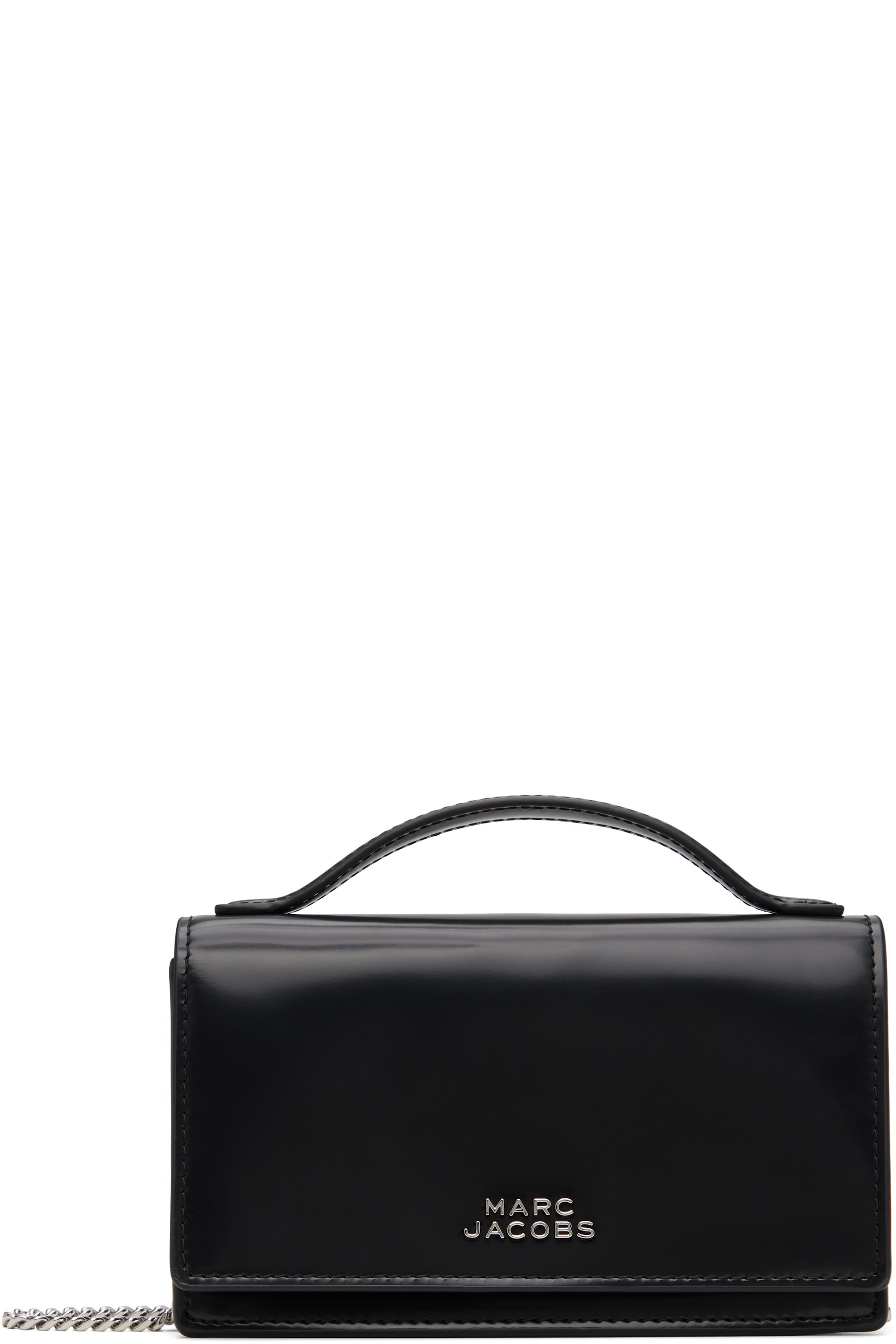 Marc Jacobs - Mini sac noir à miroir intégré