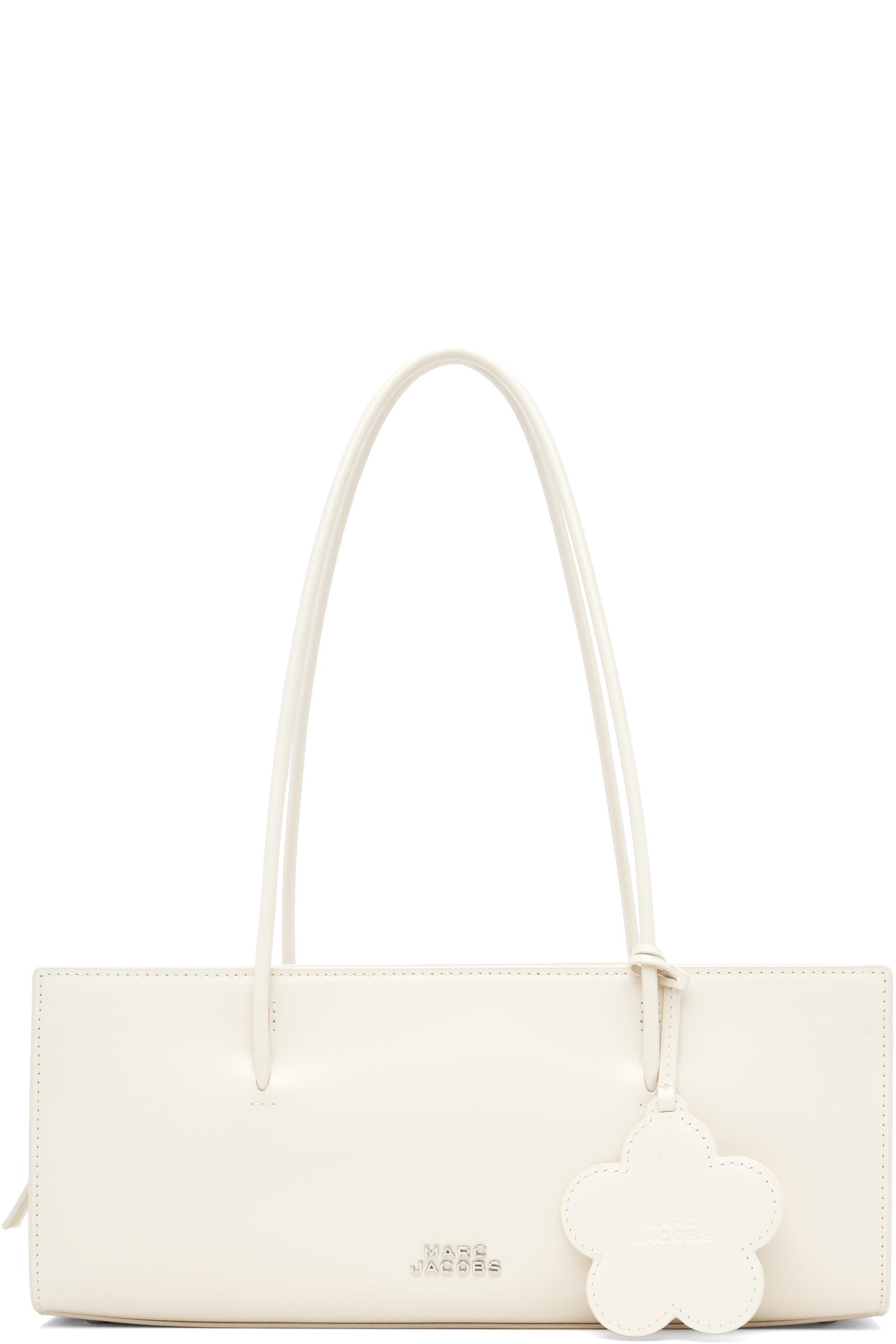 Marc Jacobs - Sac Glam blanc cassé à miroir