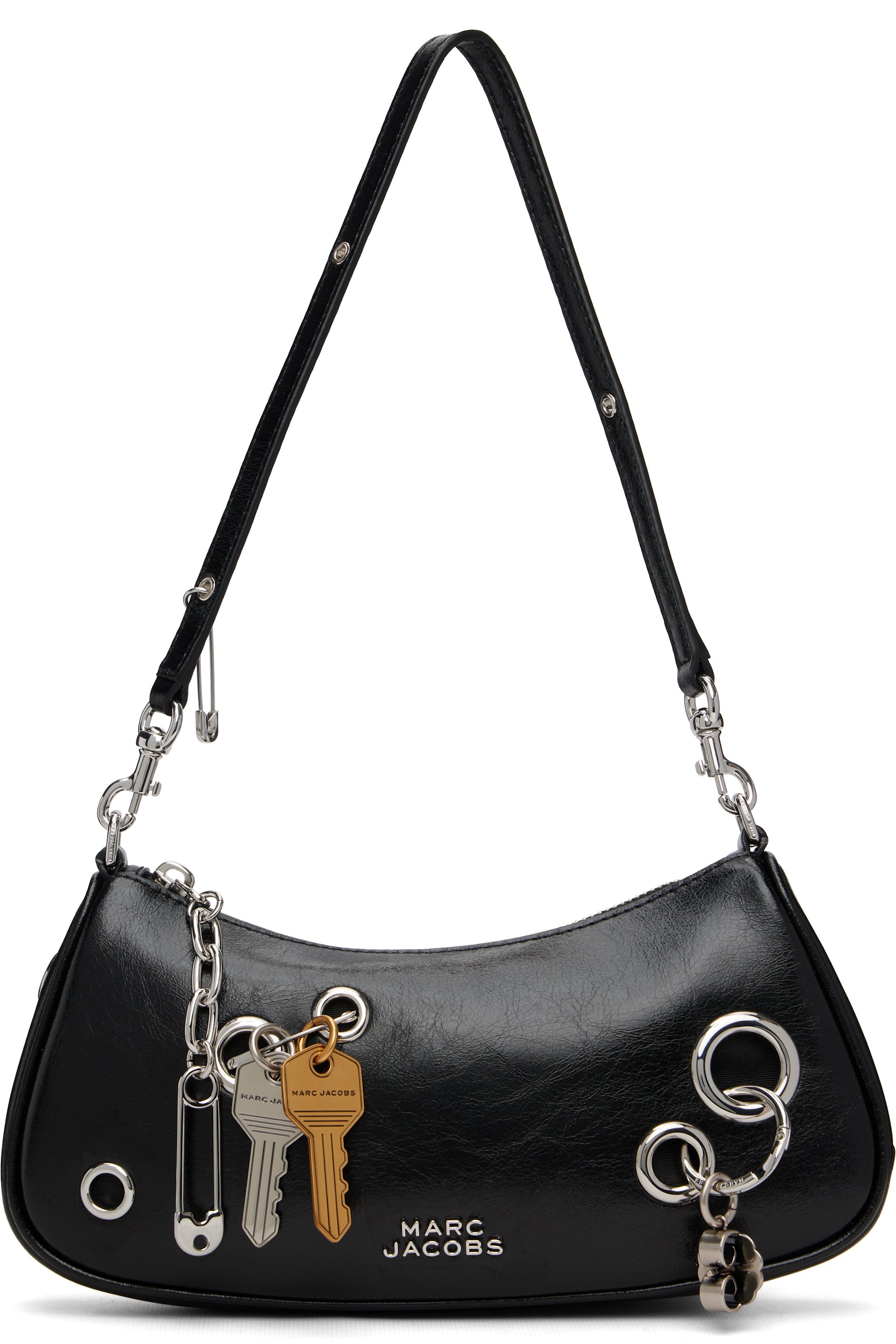 Marc Jacobs - ブラック 'The Grommet Charm' ショルダーバッグ