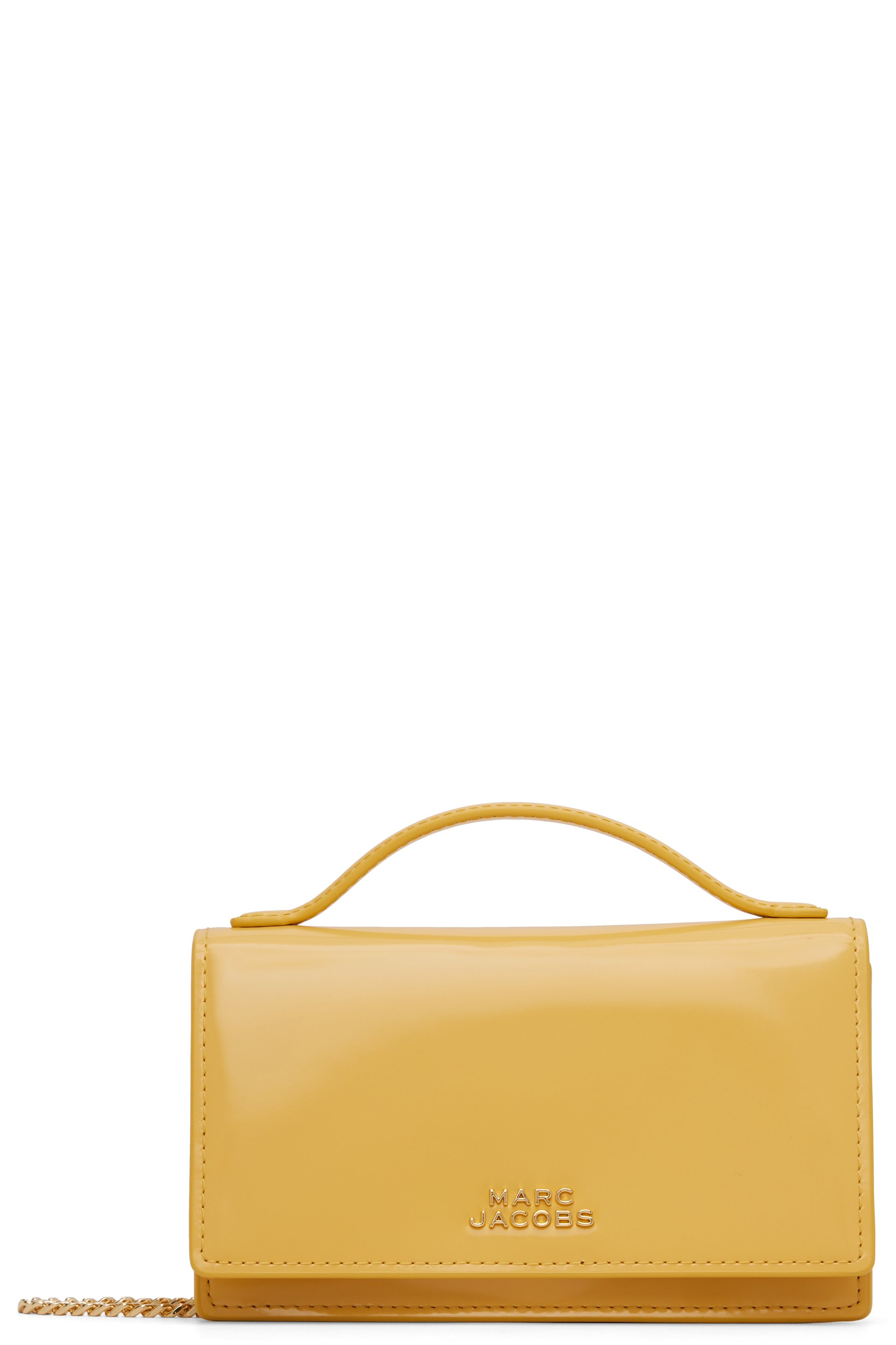 Marc Jacobs - イエロー 'The Glam Mirror Mini' バッグ