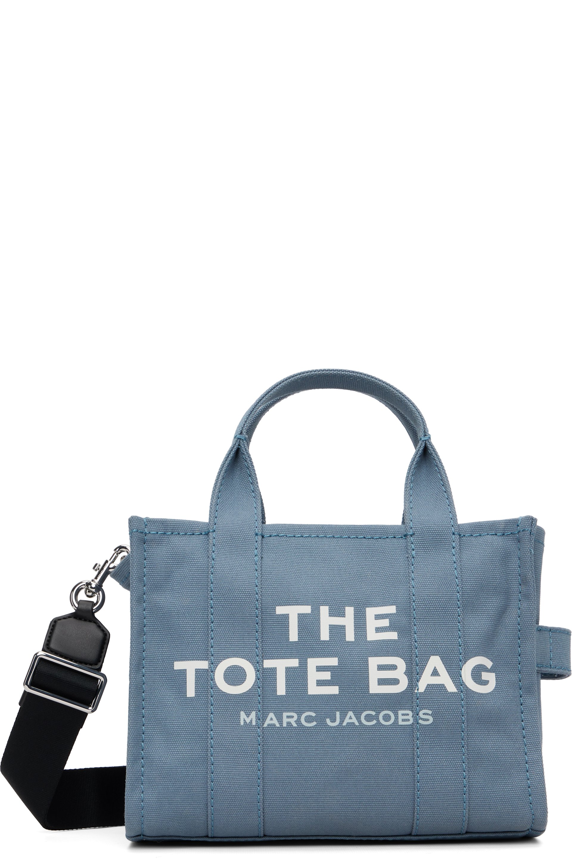 Marc Jacobs - Petit cabas 'The Tote Bag' bleu en canevas