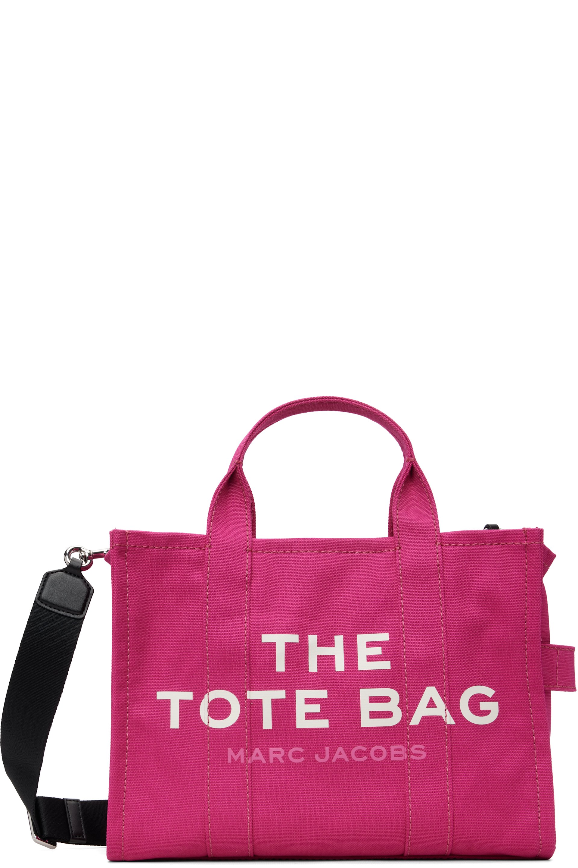 Marc Jacobs: Pink 'The Canvas Medium' Tote | SSENSE Canada