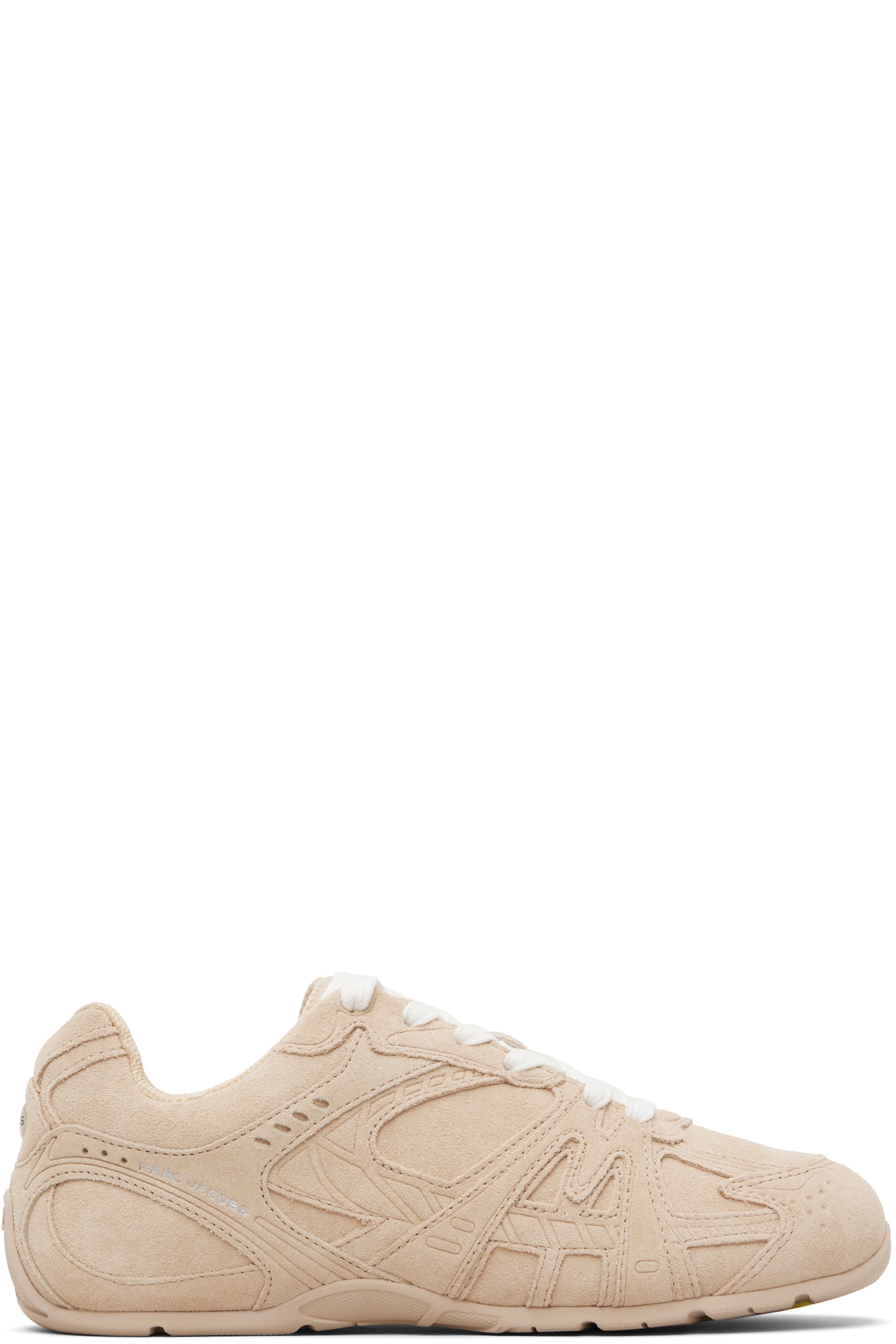 Marc Jacobs - Baskets 72 Spring beiges en suède