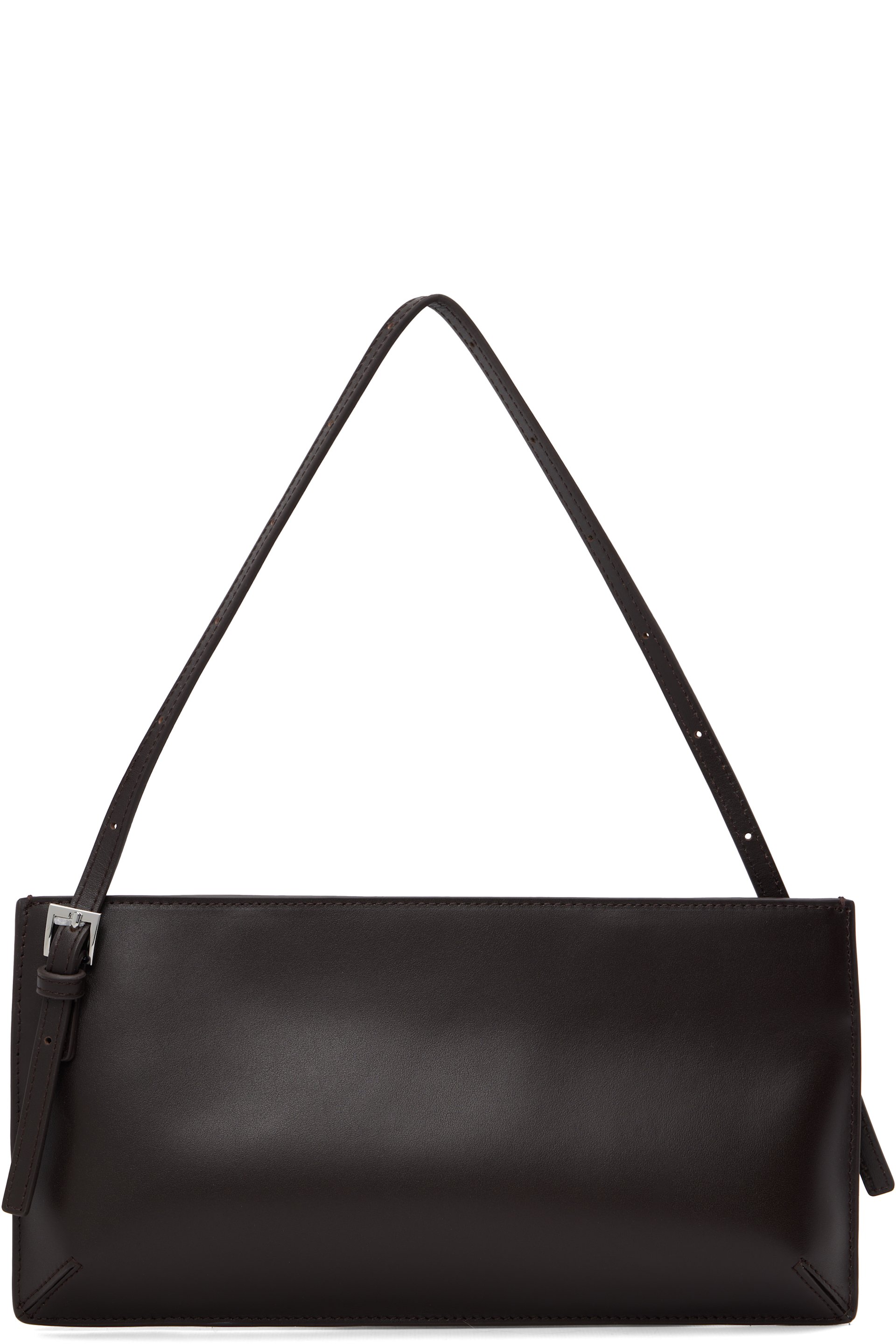 St. Agni - Sac 90s brun à anse de style ceinture