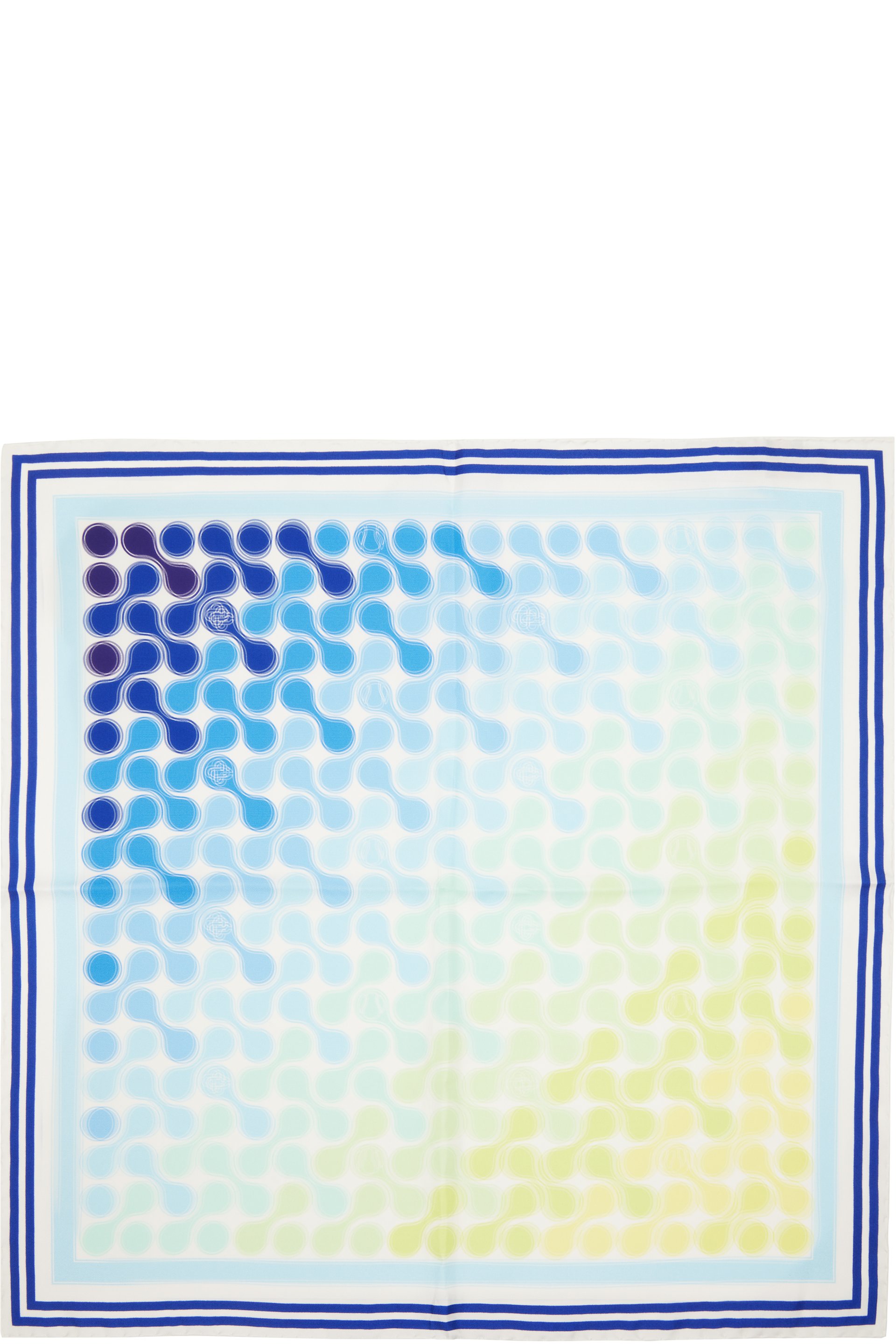 Casablanca - 多色 Gradient Tennis Tile Medium 方巾