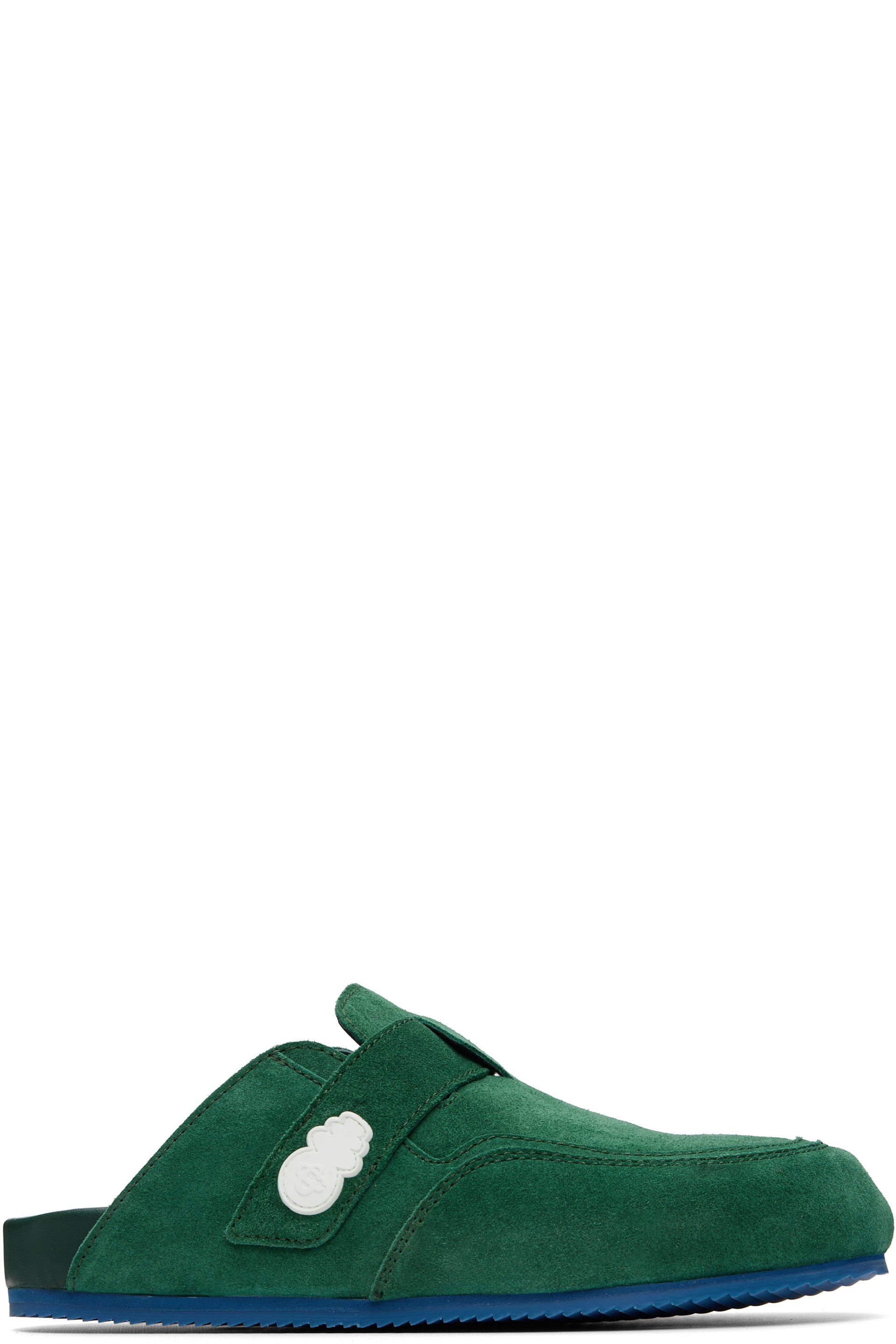 Casablanca - Green Outdoor Mule Loafers