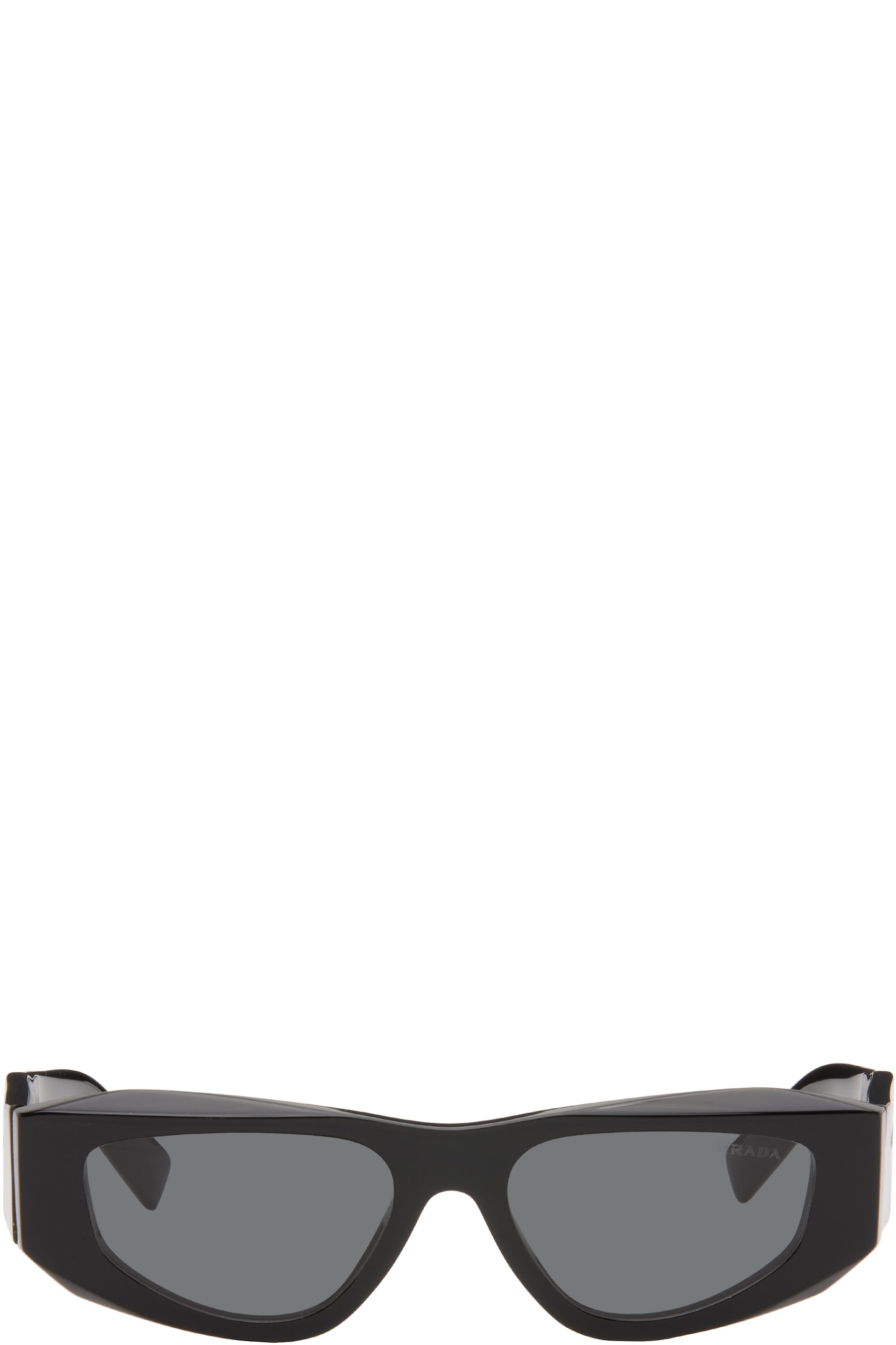 Prada Eyewear - 블랙 프라다 심볼 선글라스