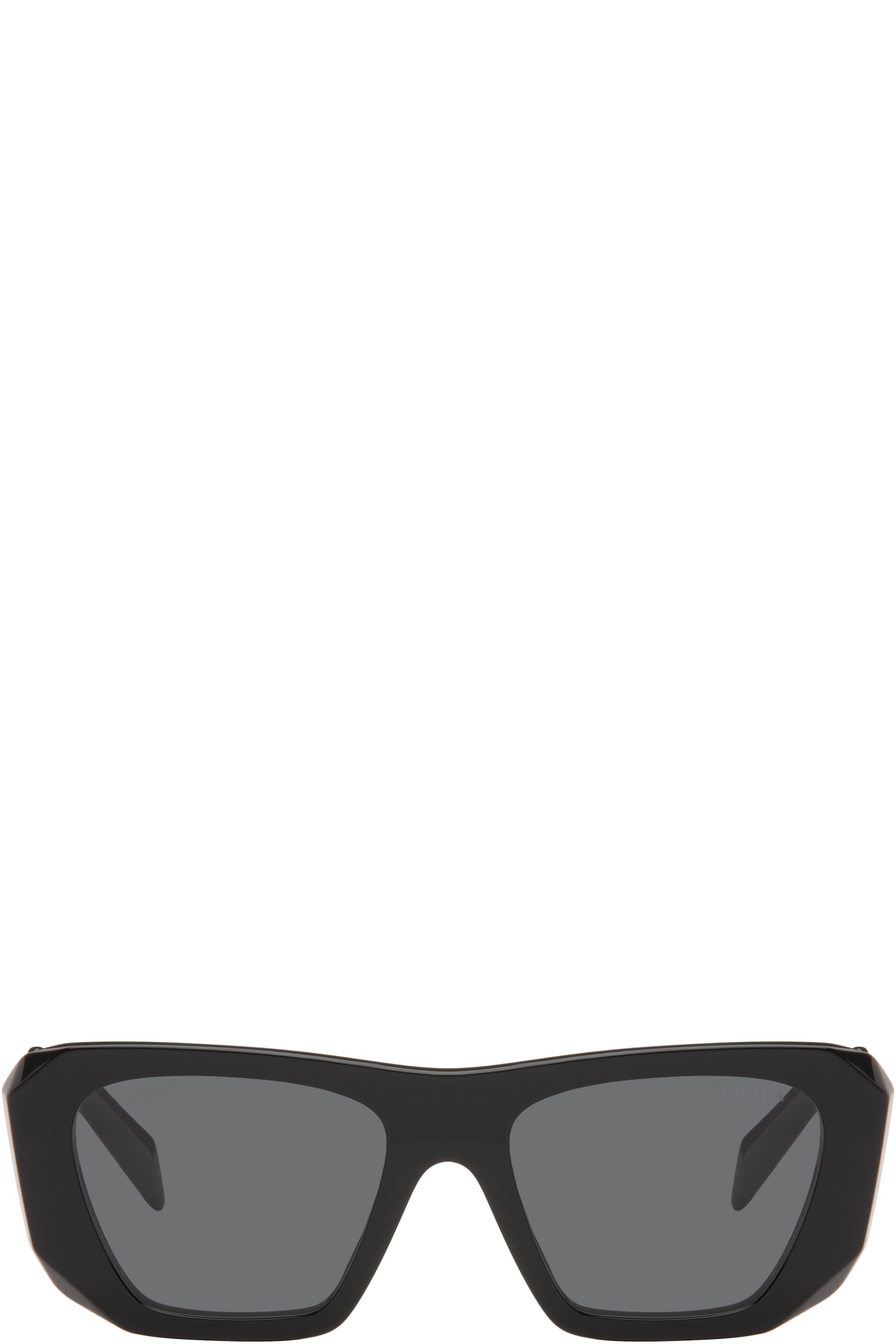 Prada Eyewear - Black 'Prada Symbole' Sunglasses