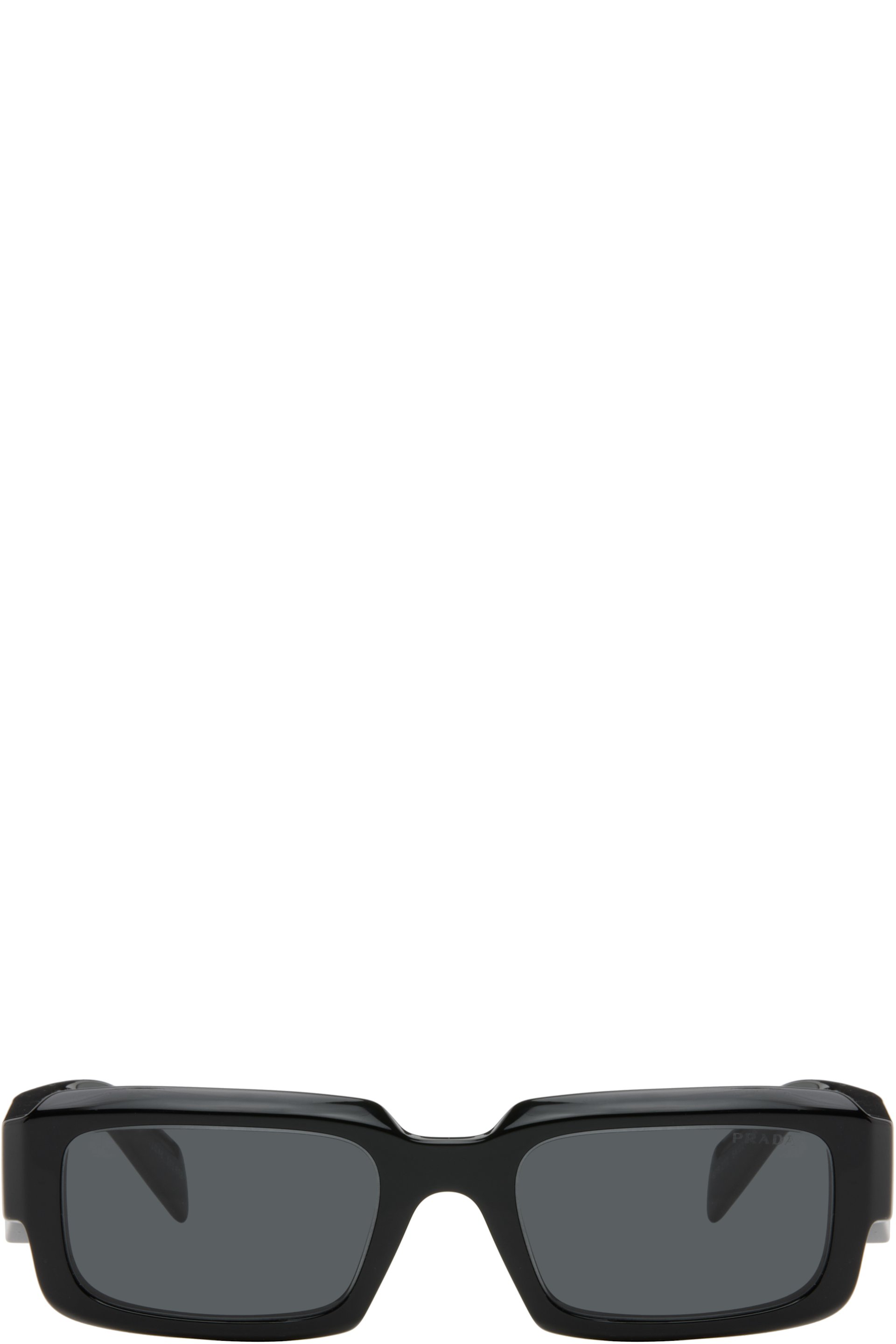 Prada Eyewear - Black 'Prada Symbole' Sunglasses