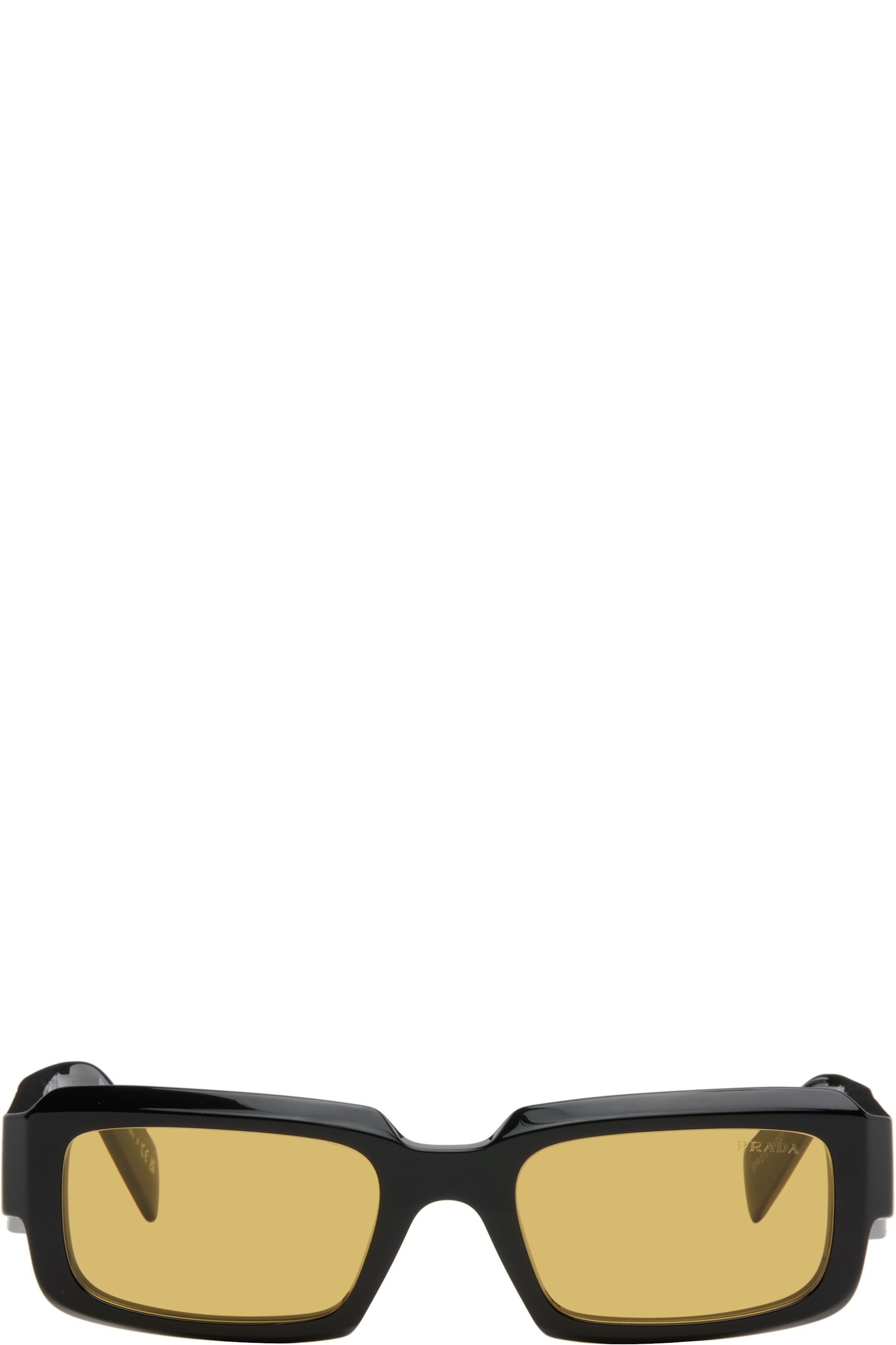 Black PR 27ZS Sunglasses by Prada Eyewear on Sale
