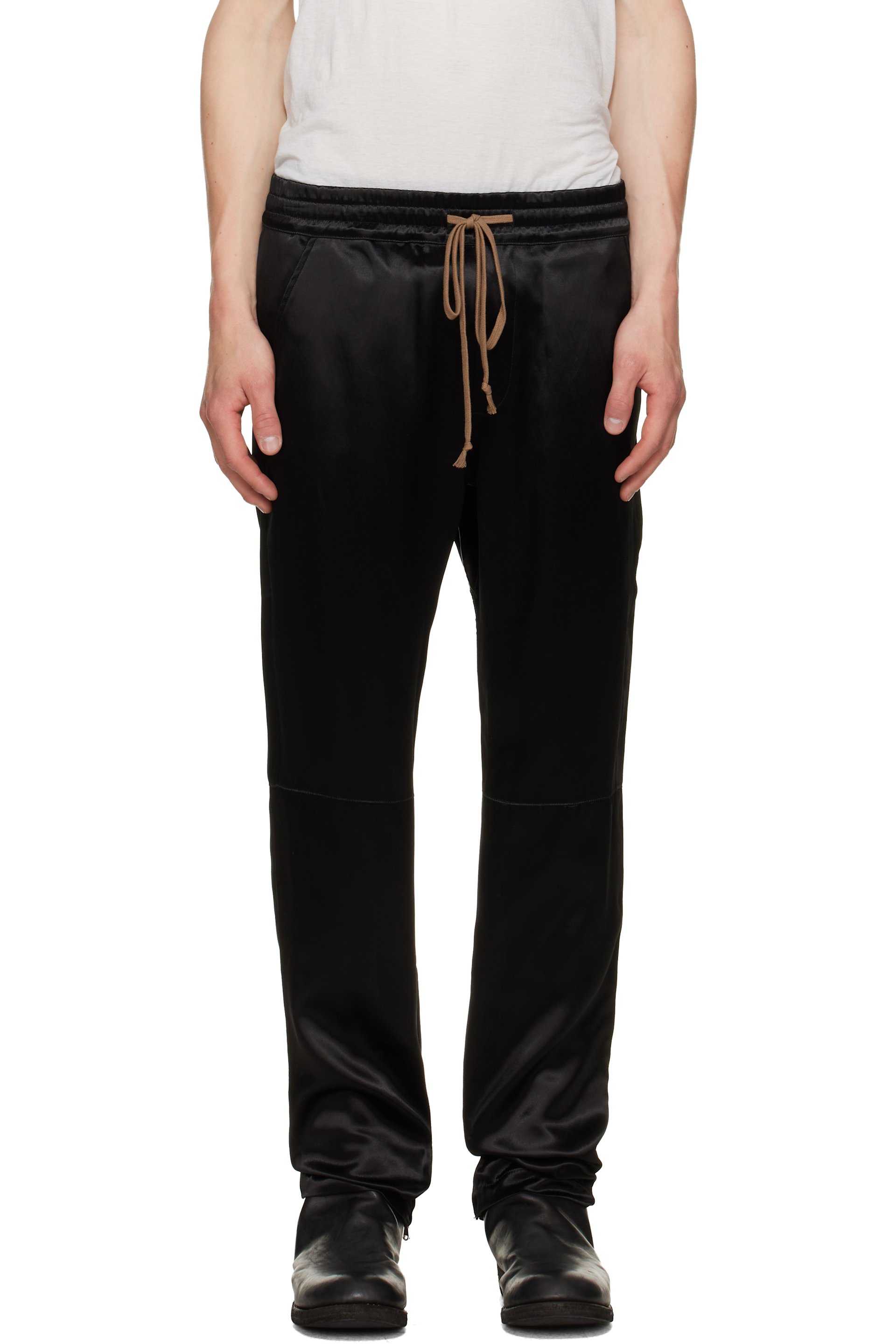 JKEEFER - Black Moto Trousers