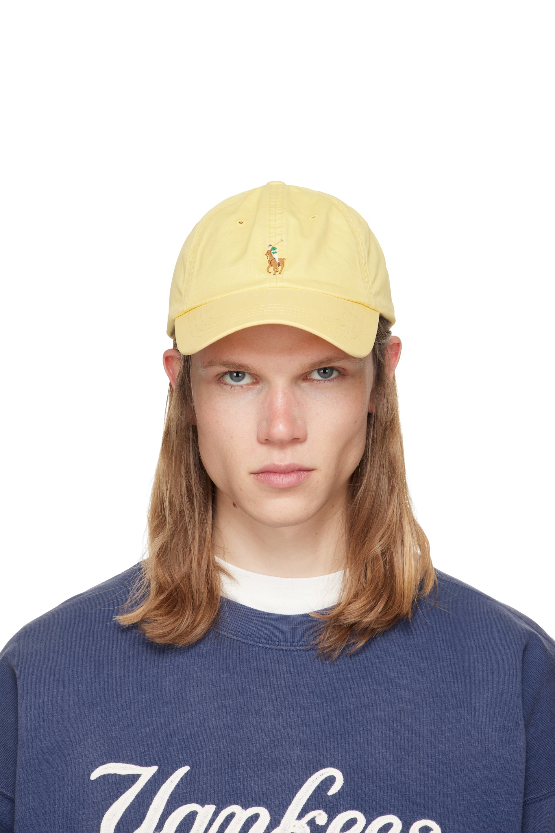 Polo Ralph Lauren - Yellow Stretch-Cotton Twill Ball Cap