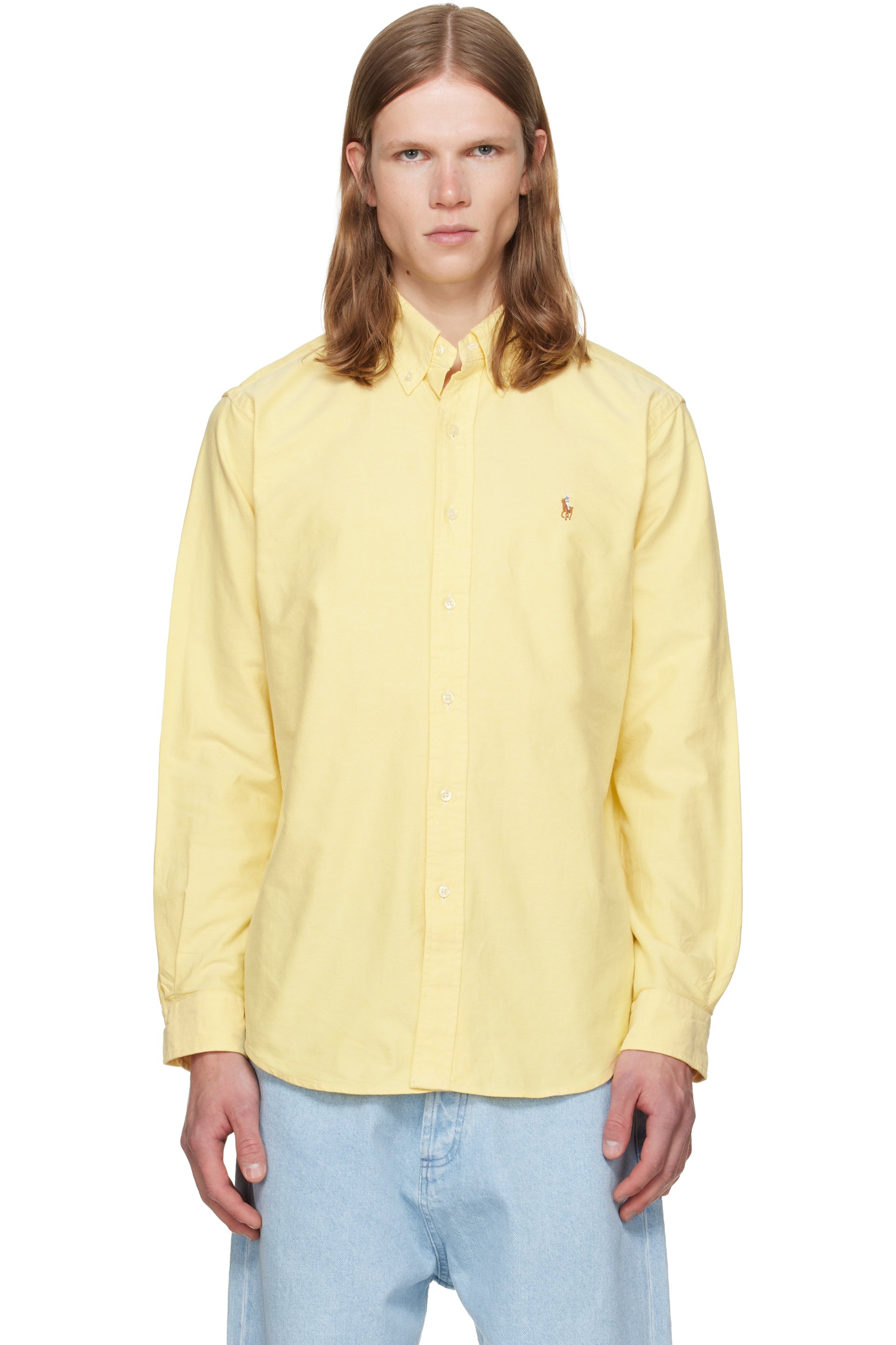 Polo Ralph Lauren - Chemise oxford jaune