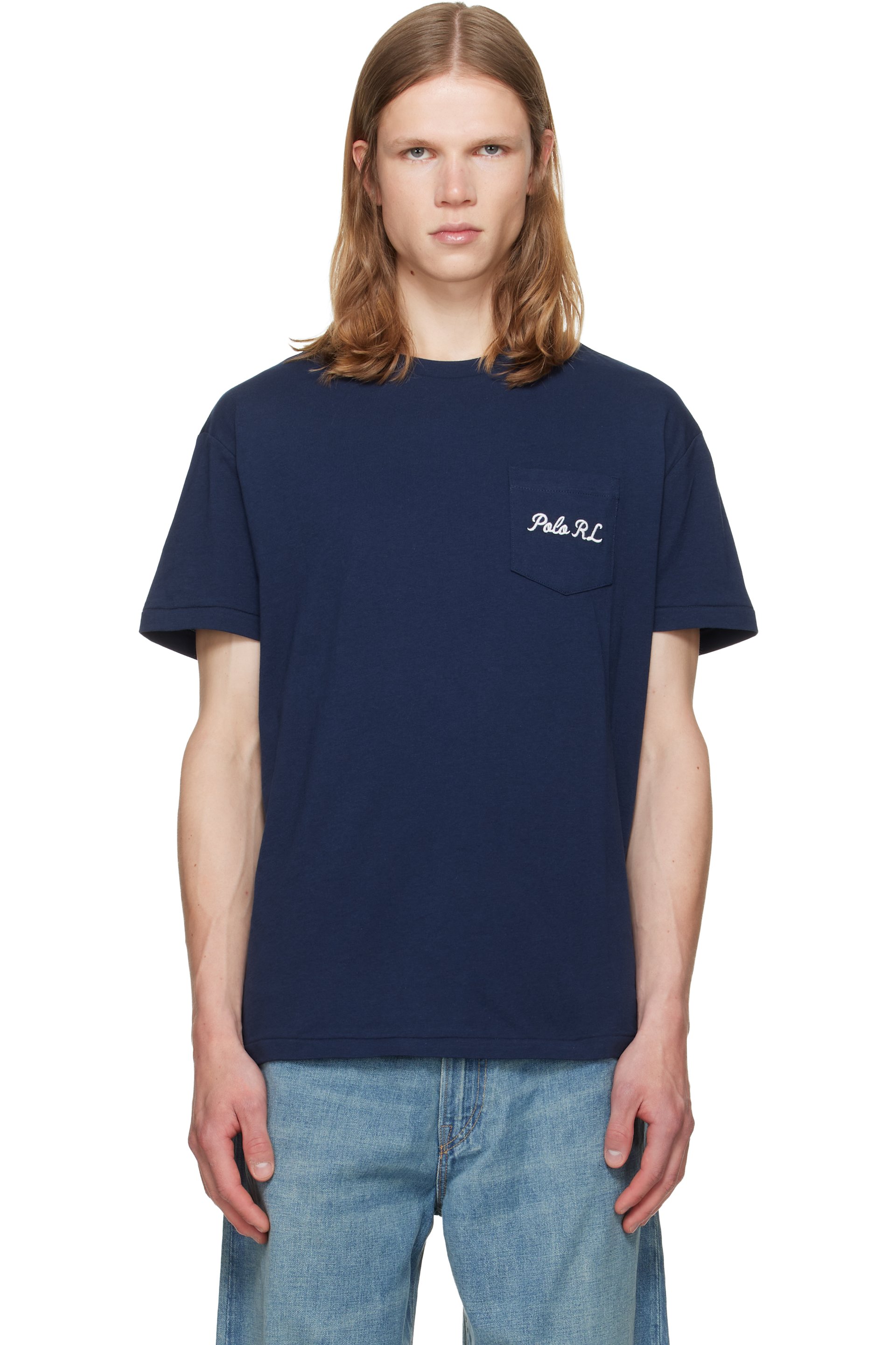 Polo Ralph Lauren - Navy Classic Fit Polo Bear Jersey T-shirt