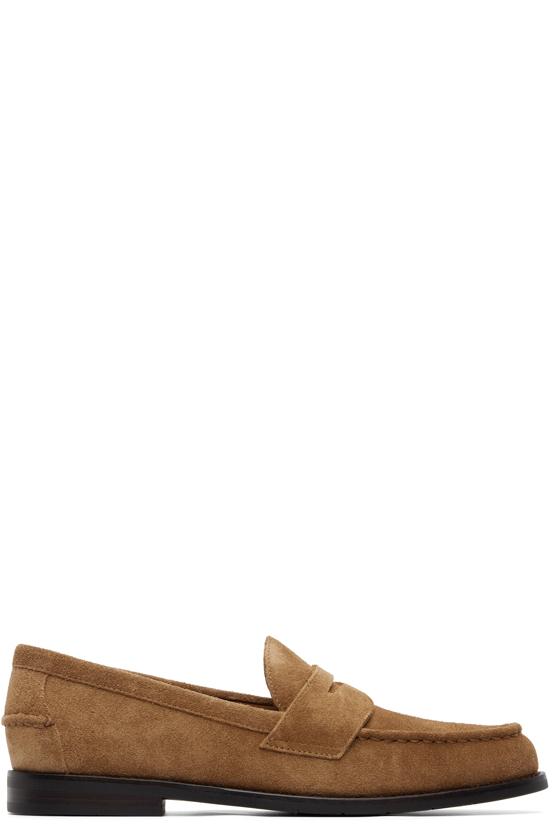 Polo Ralph Lauren - Tan Alston Suede Penny Loafers
