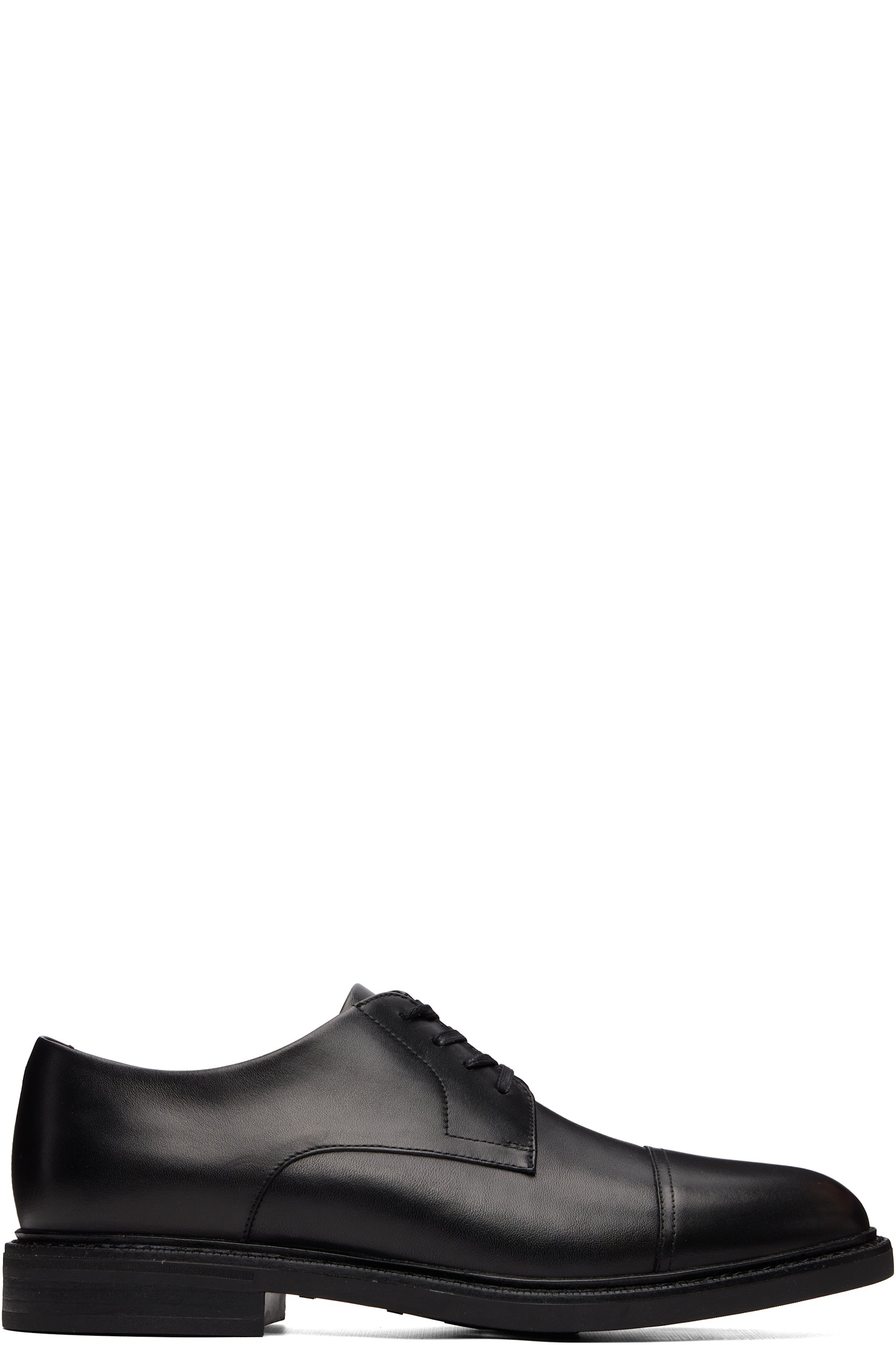 Polo Ralph Lauren - Black Asher Captoe Derbys