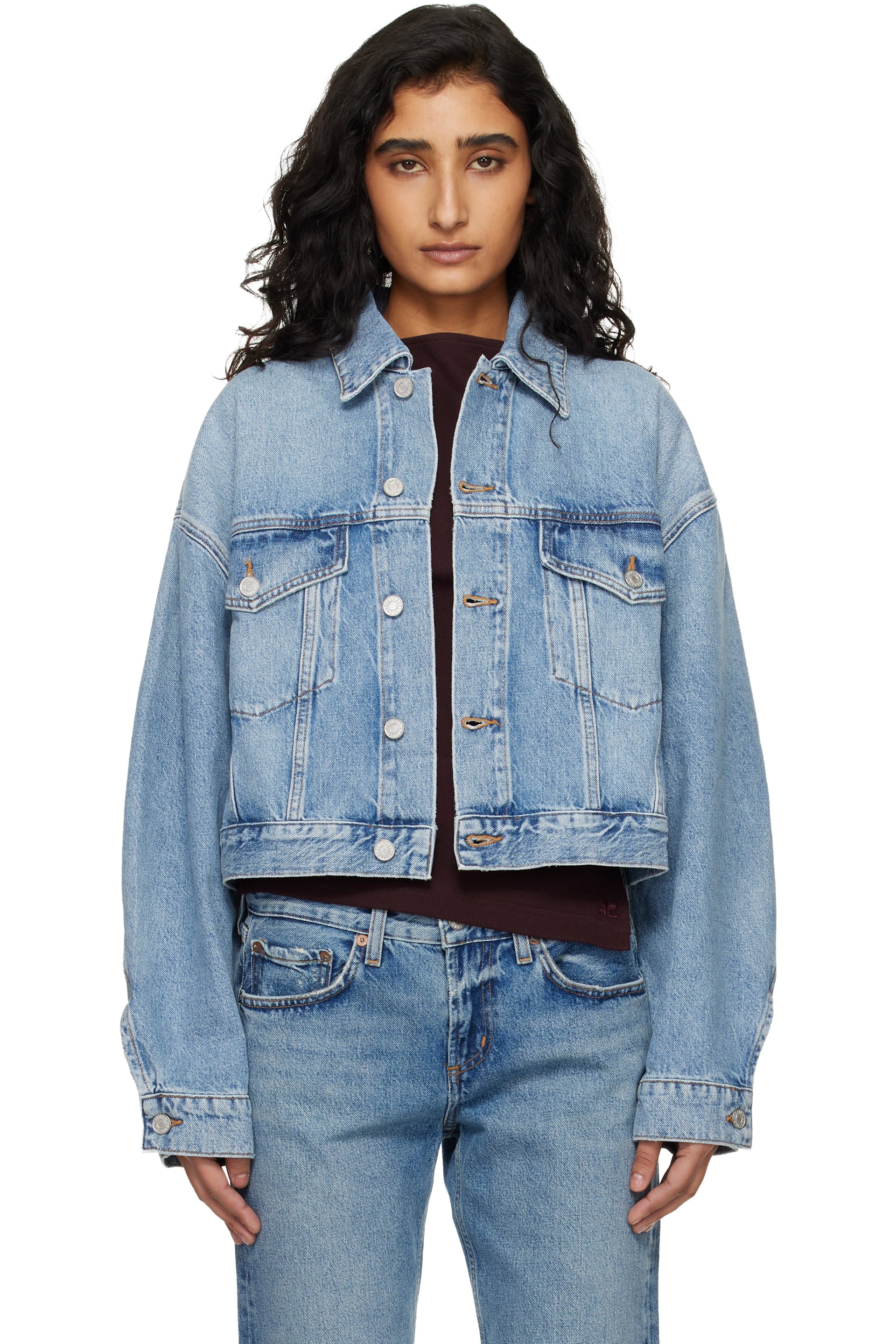 AGOLDE - Blue Palmer Denim Jacket