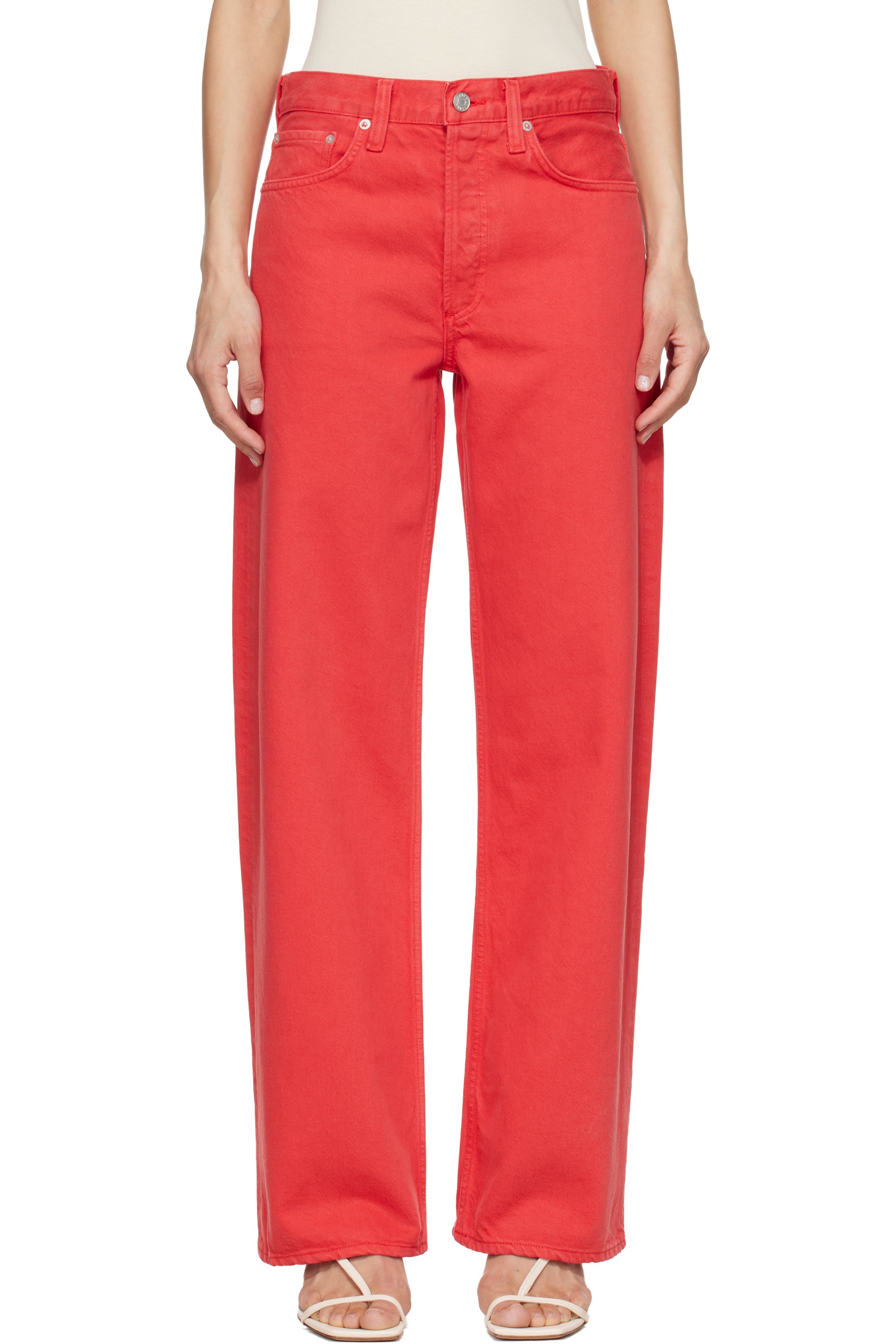 AGOLDE - Red Arc Jean Loose Wide 32" Jeans