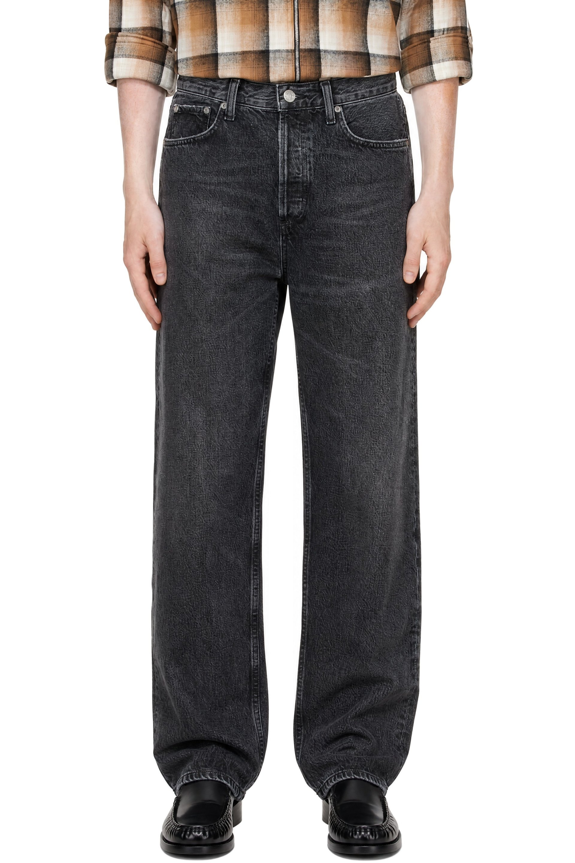 AGOLDE - Black Afton Jeans