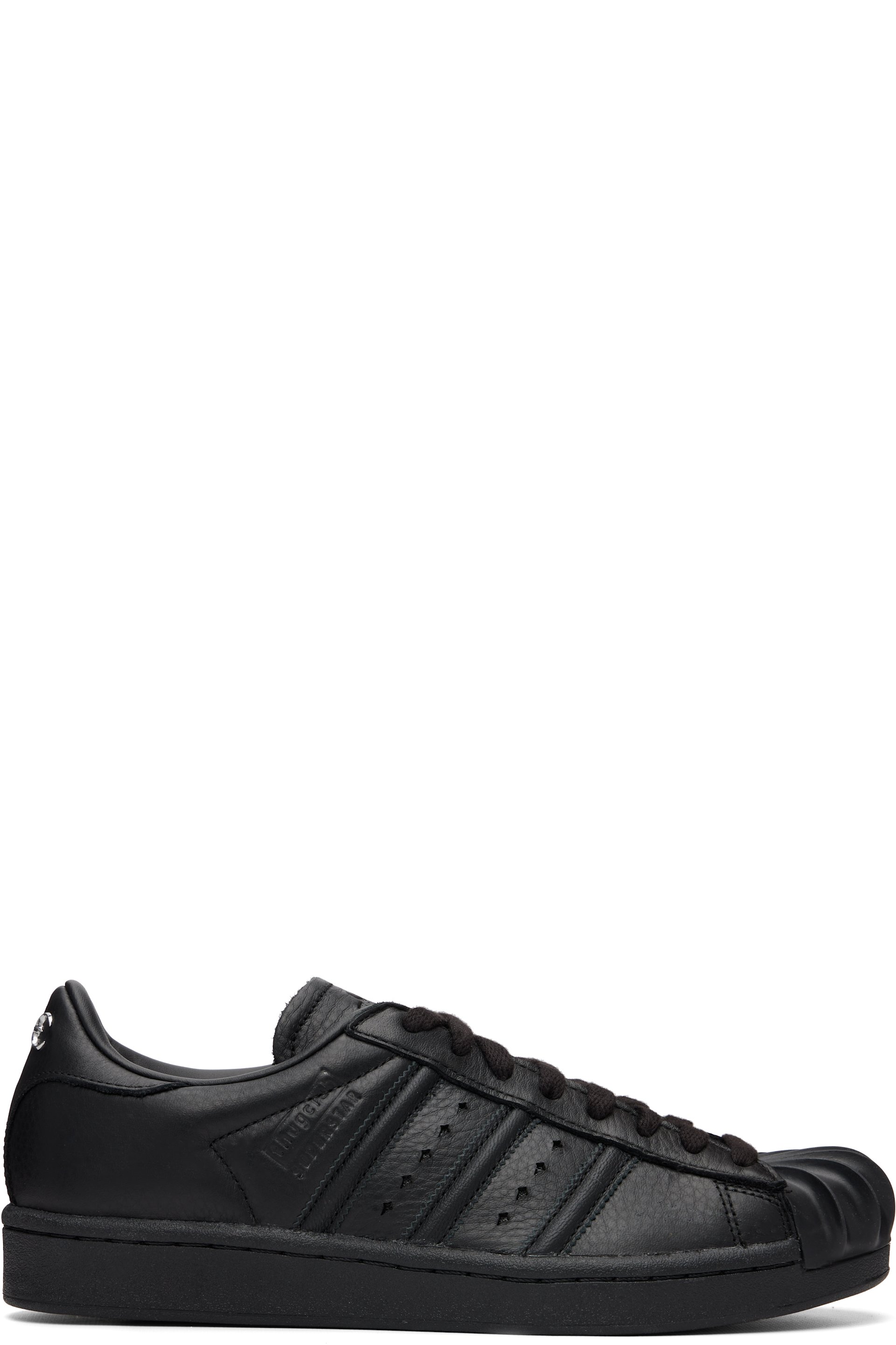 Thug Club - Black adidas Originals Edition Superstar Vintage Sneakers