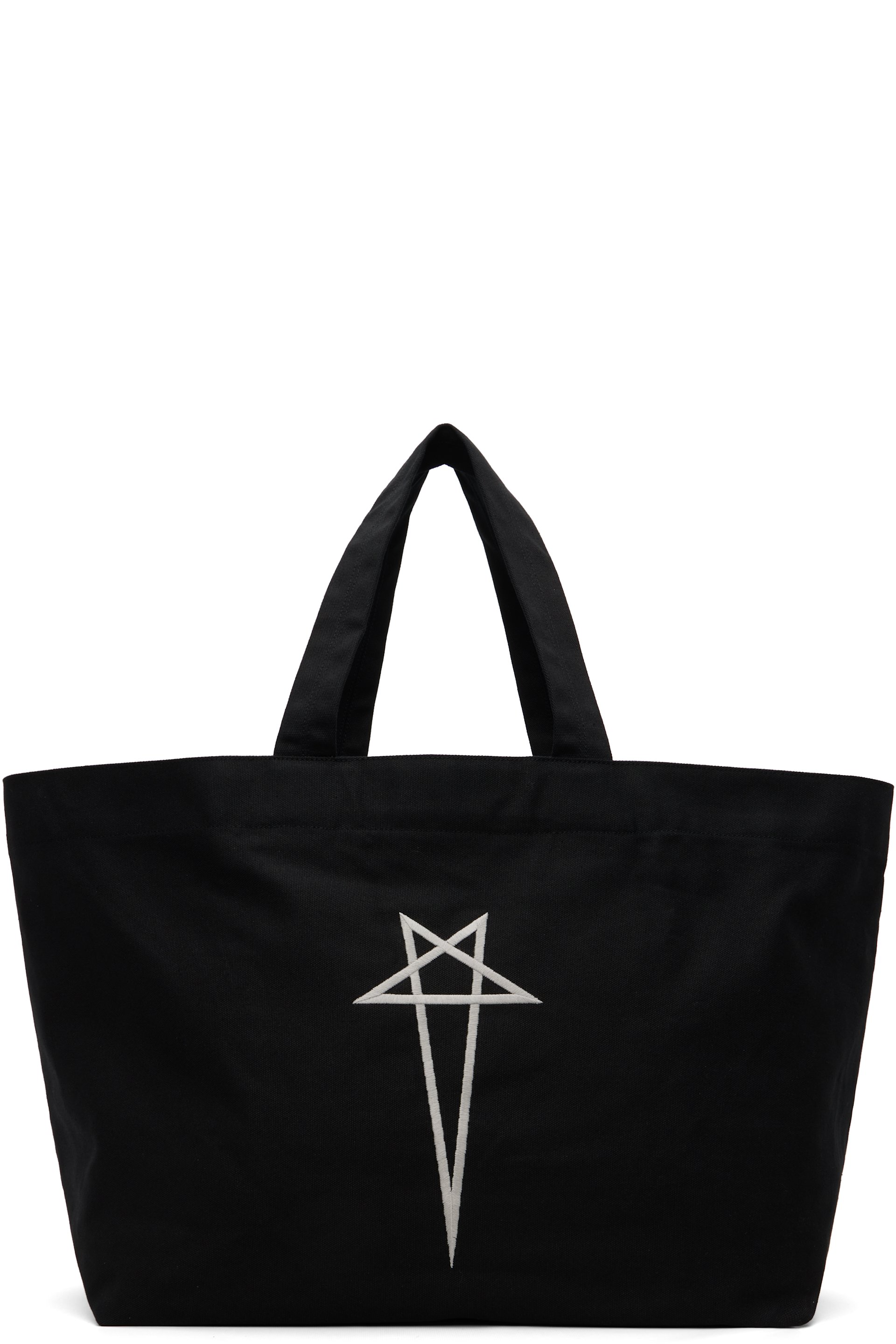 Rick Owens - Cabas de plage noir - Temple