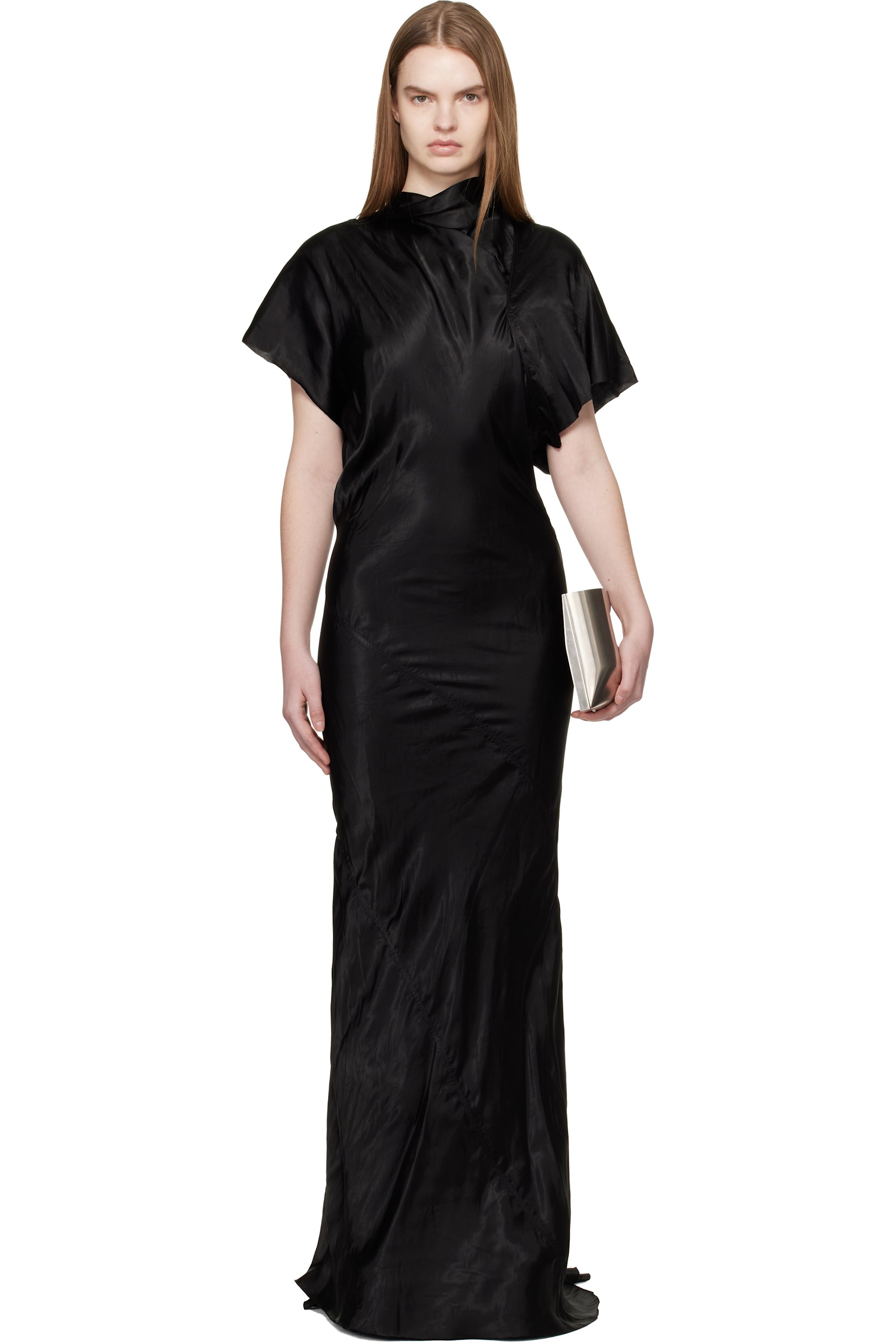 Rick Owens - Robe longue Seb noire - Temple