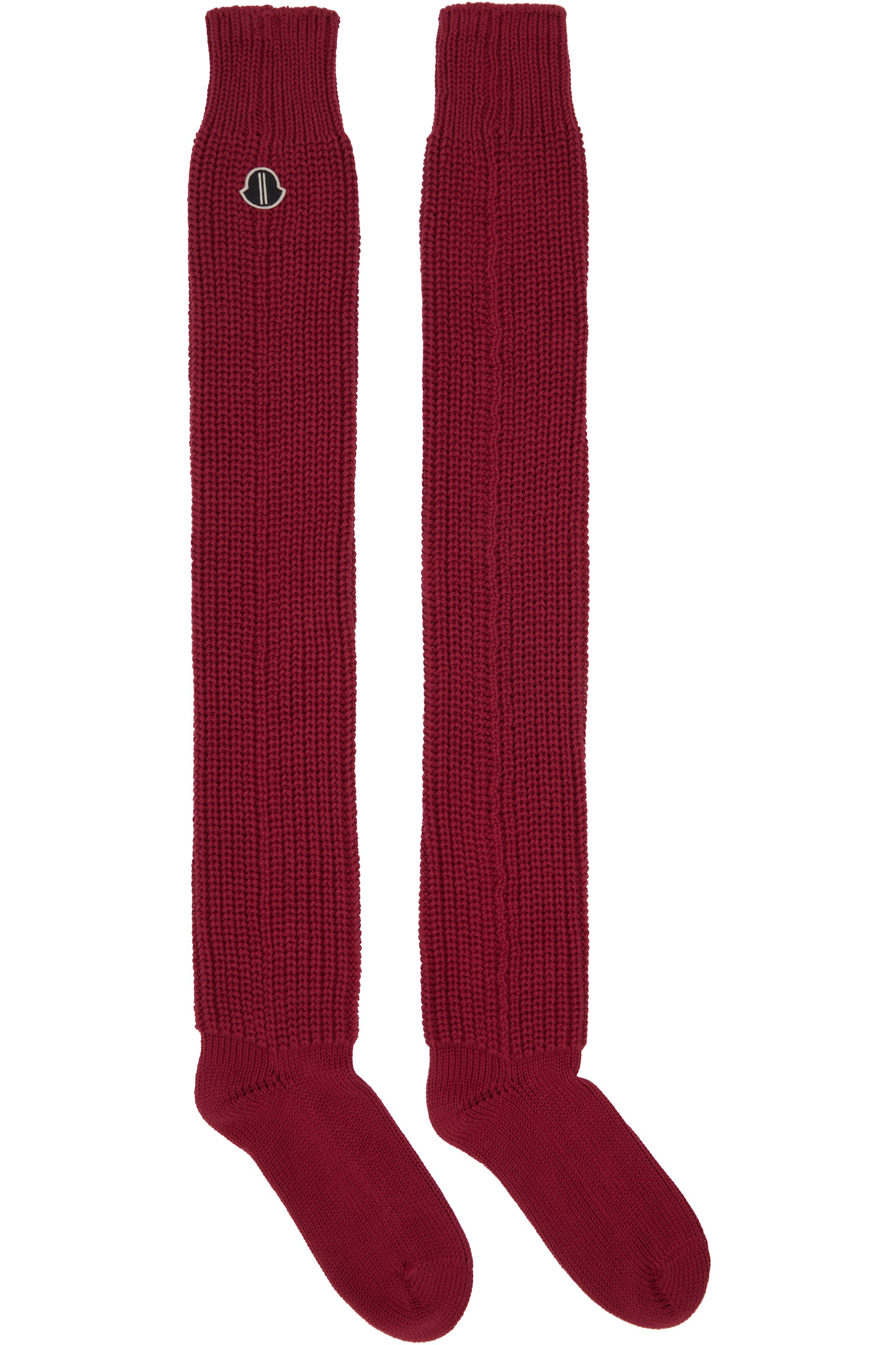 Rick Owens - Moncler + Rick Owens Red Hiking Socks