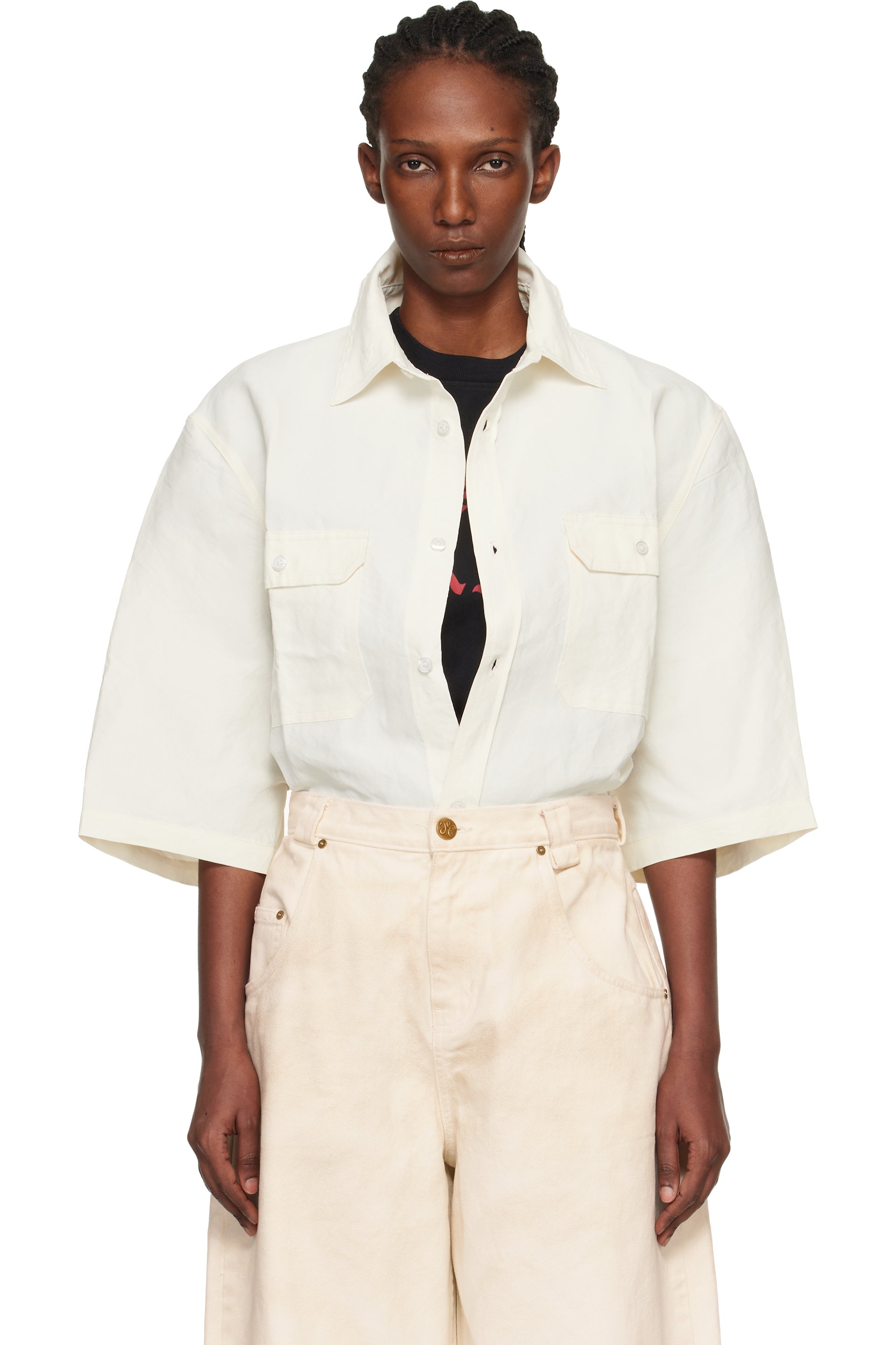 WILLY CHAVARRIA - Off-White S/S Corcoran Shirt
