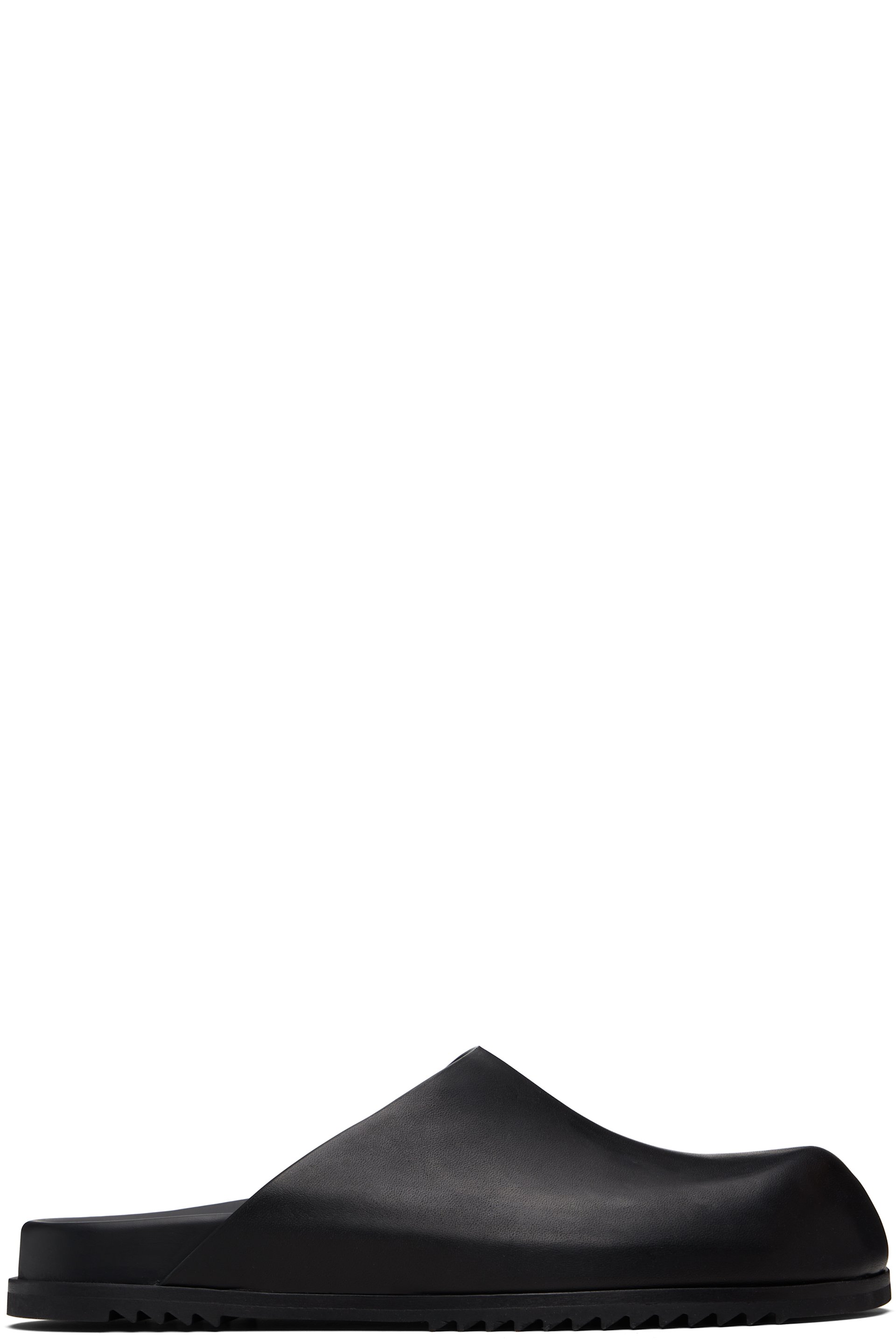 Rick Owens - Flâneurs de style mules noirs à semelle Granola - Temple