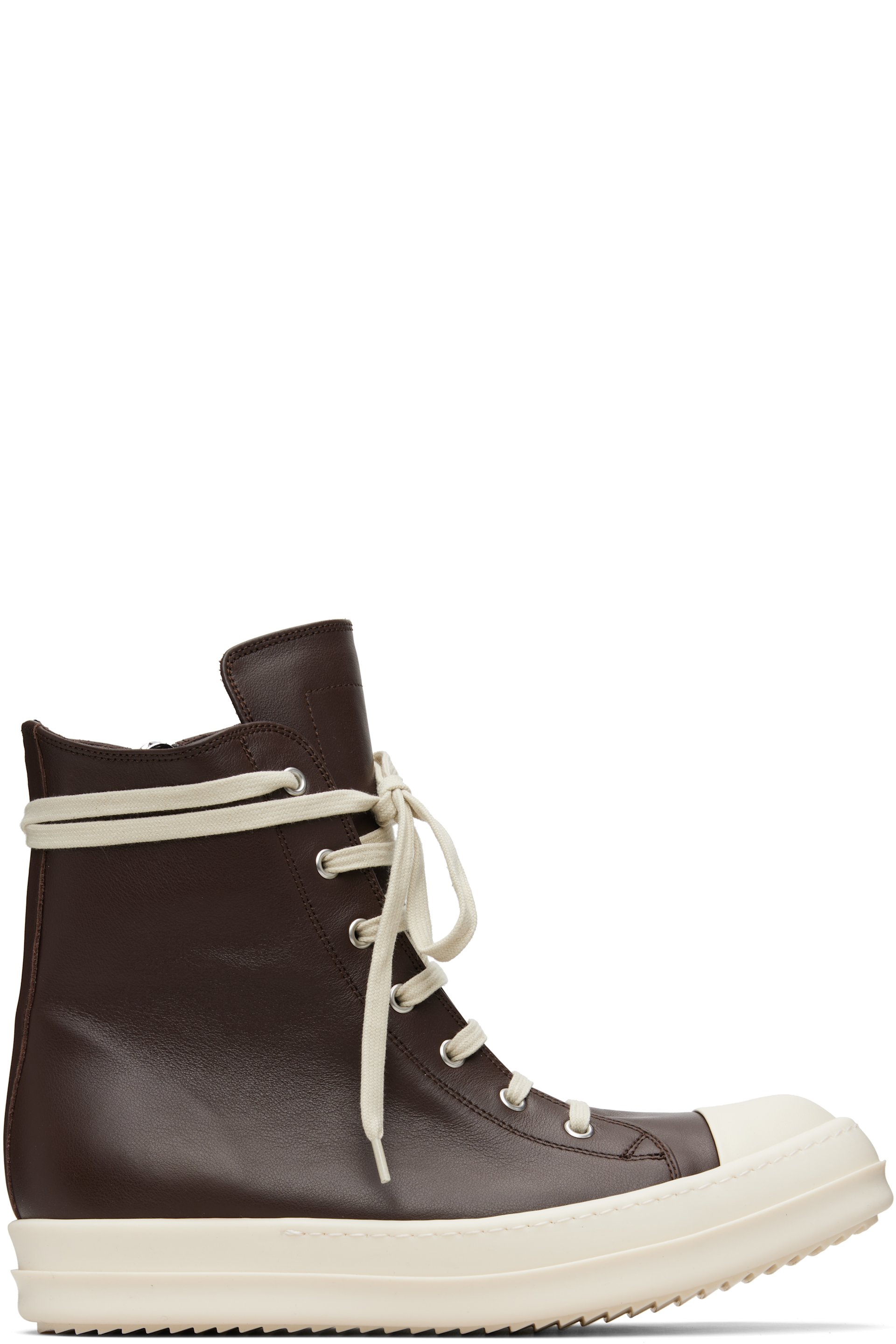 Rick Owens - ブラウン Temple スニーカー