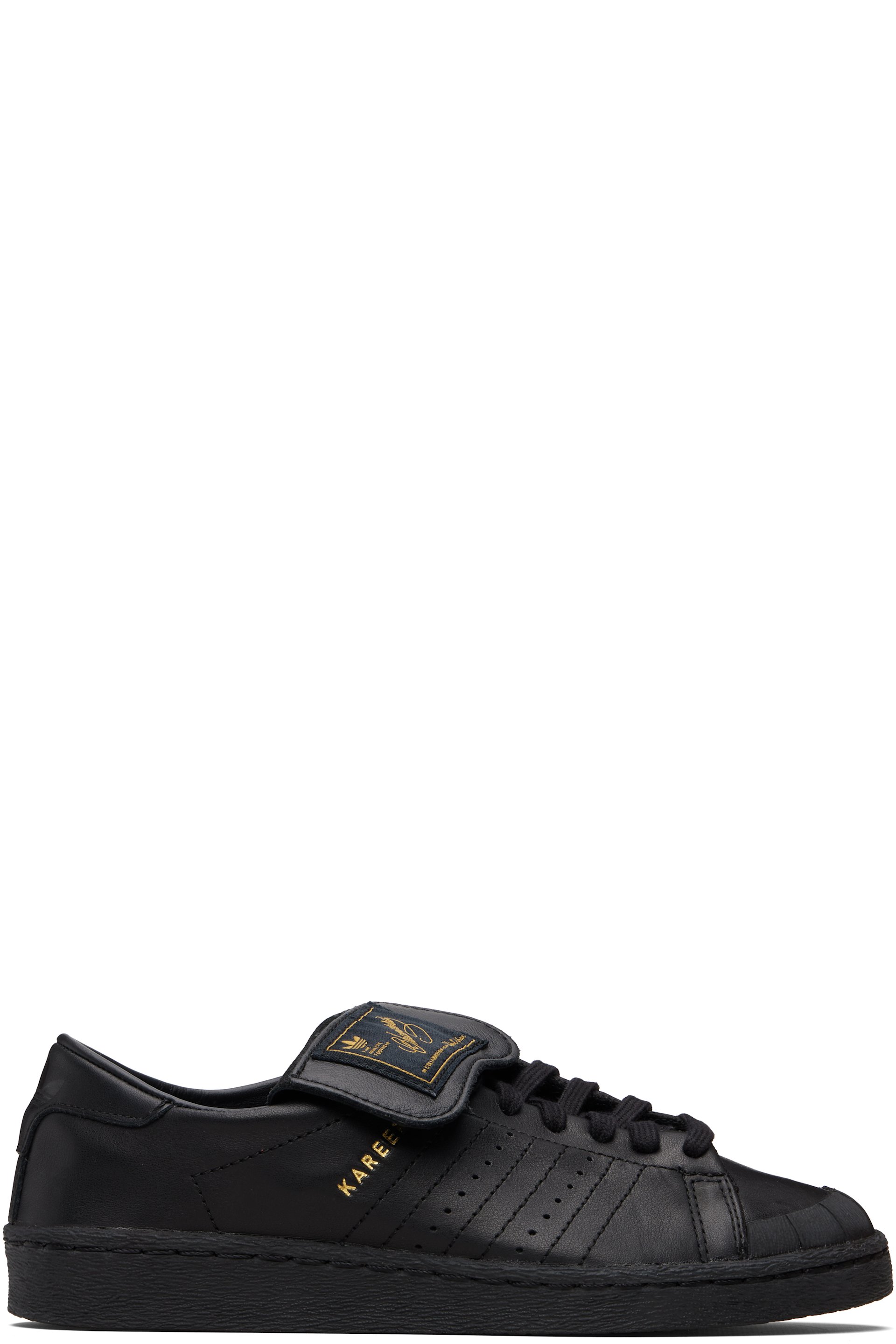 WILLY CHAVARRIA - Baskets basses Jabbar noires édition adidas Originals