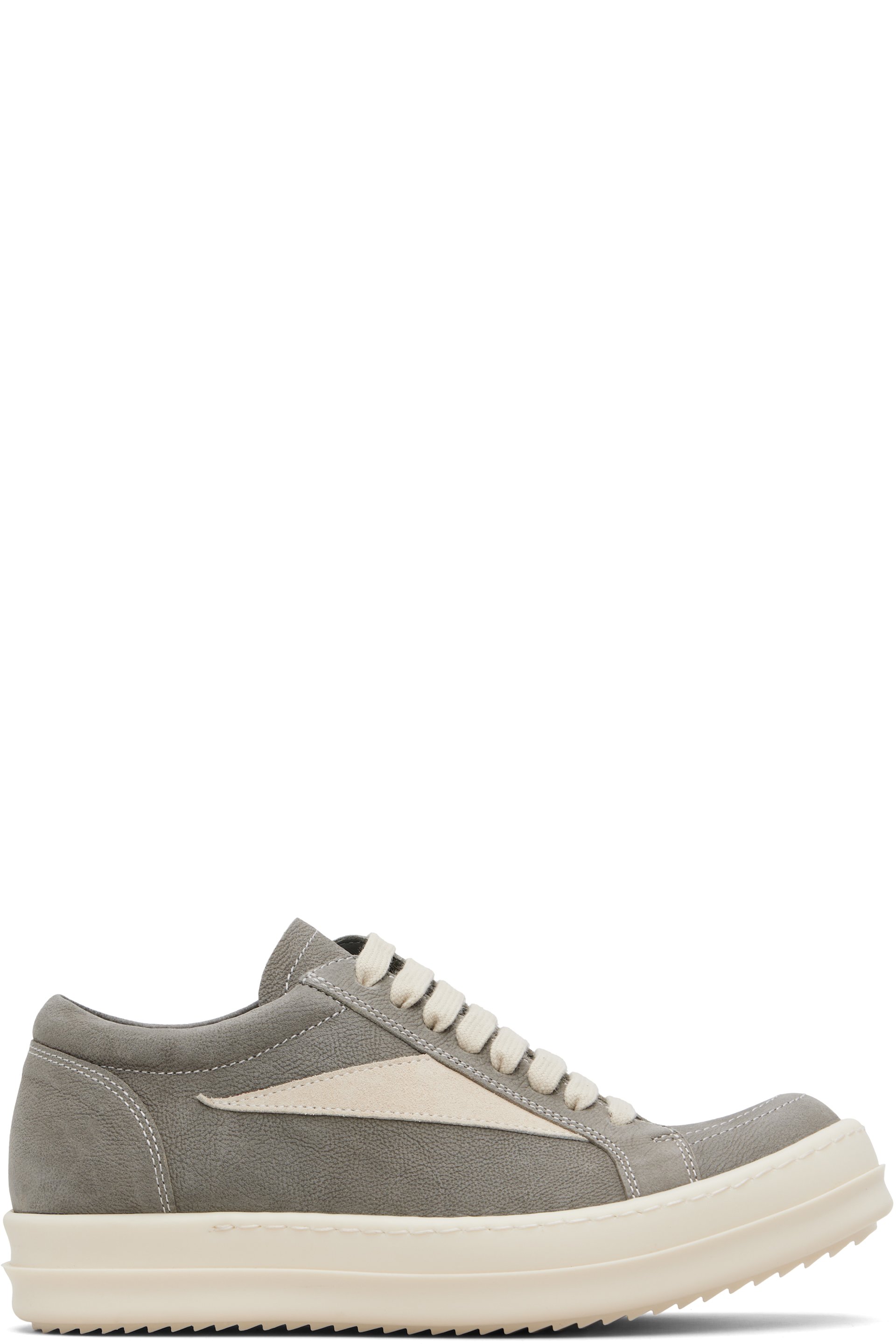 Rick Owens - Baskets rétro kaki - Temple
