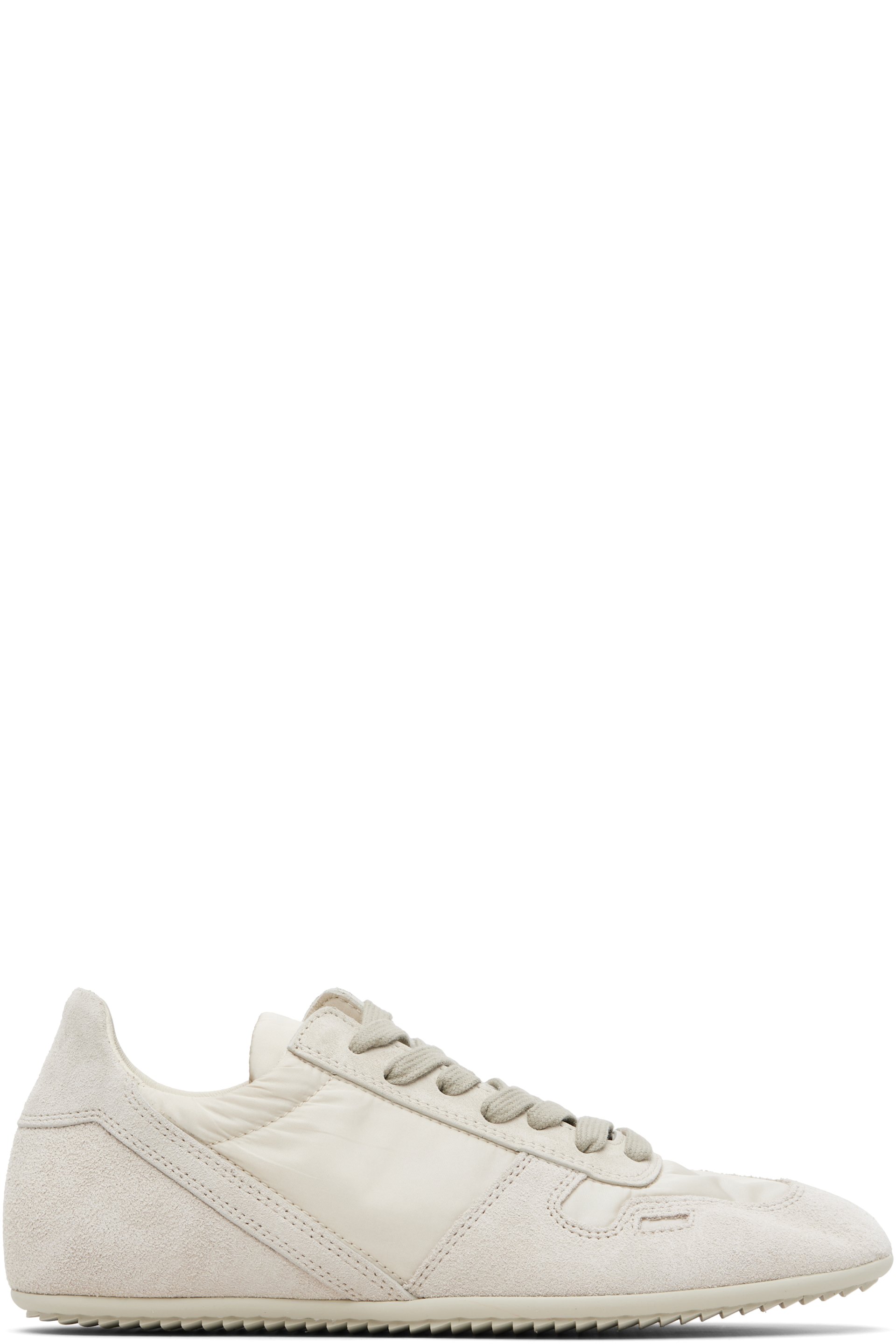 Rick Owens - Baskets blanc cassé - Temple