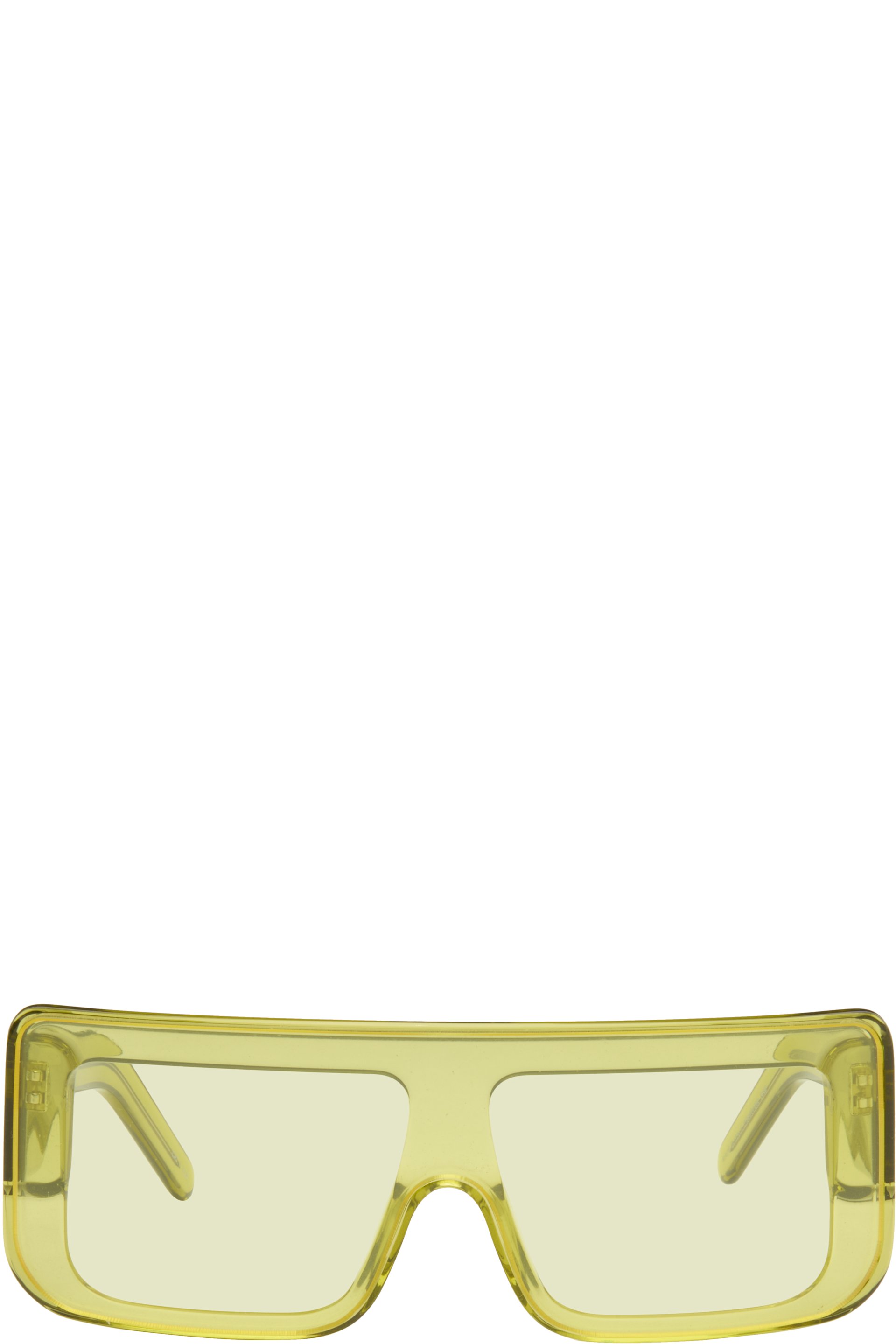 Rick Owens - Yellow Documenta Sunglasses
