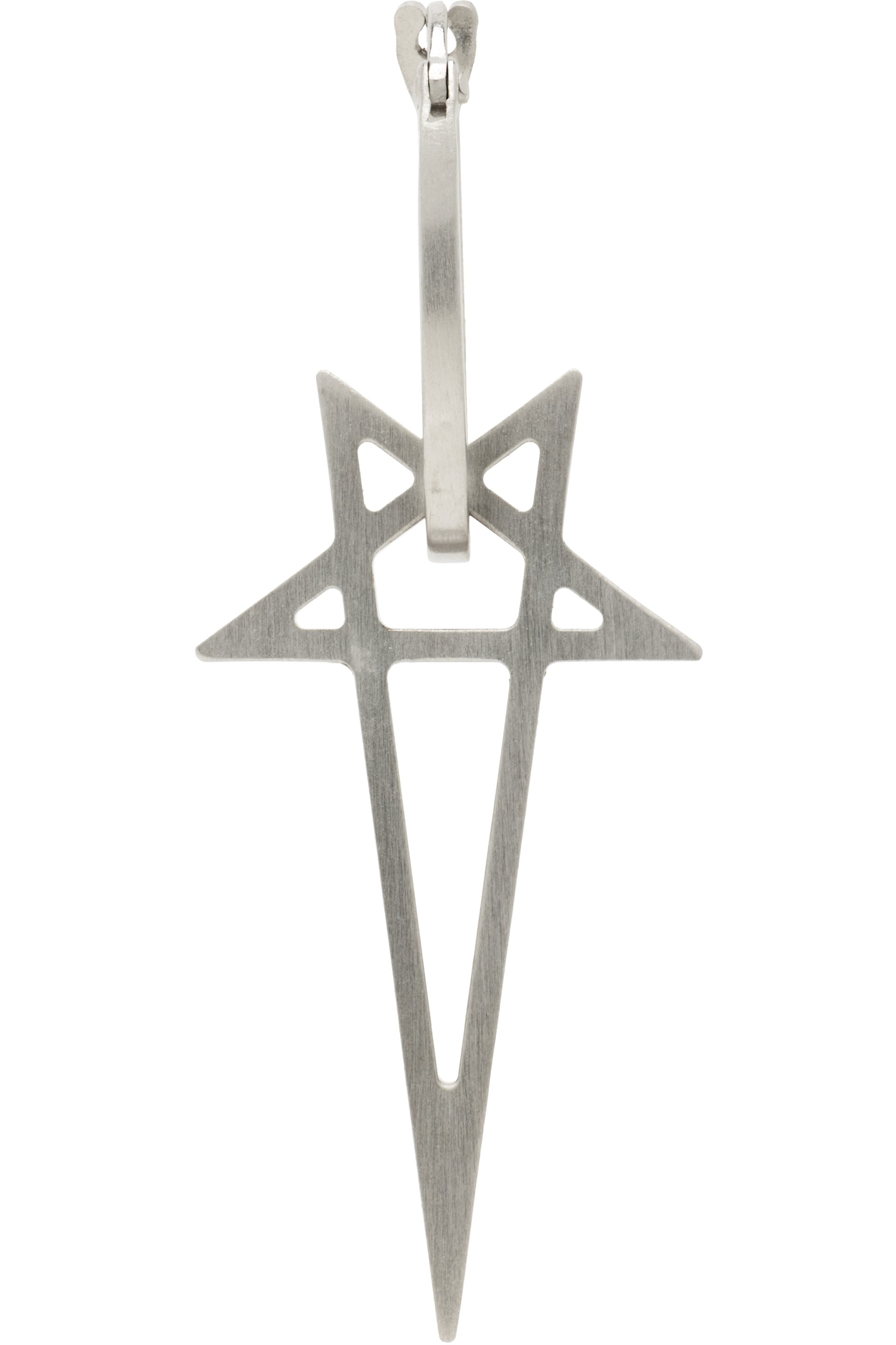 Rick Owens - Pentagram Earring