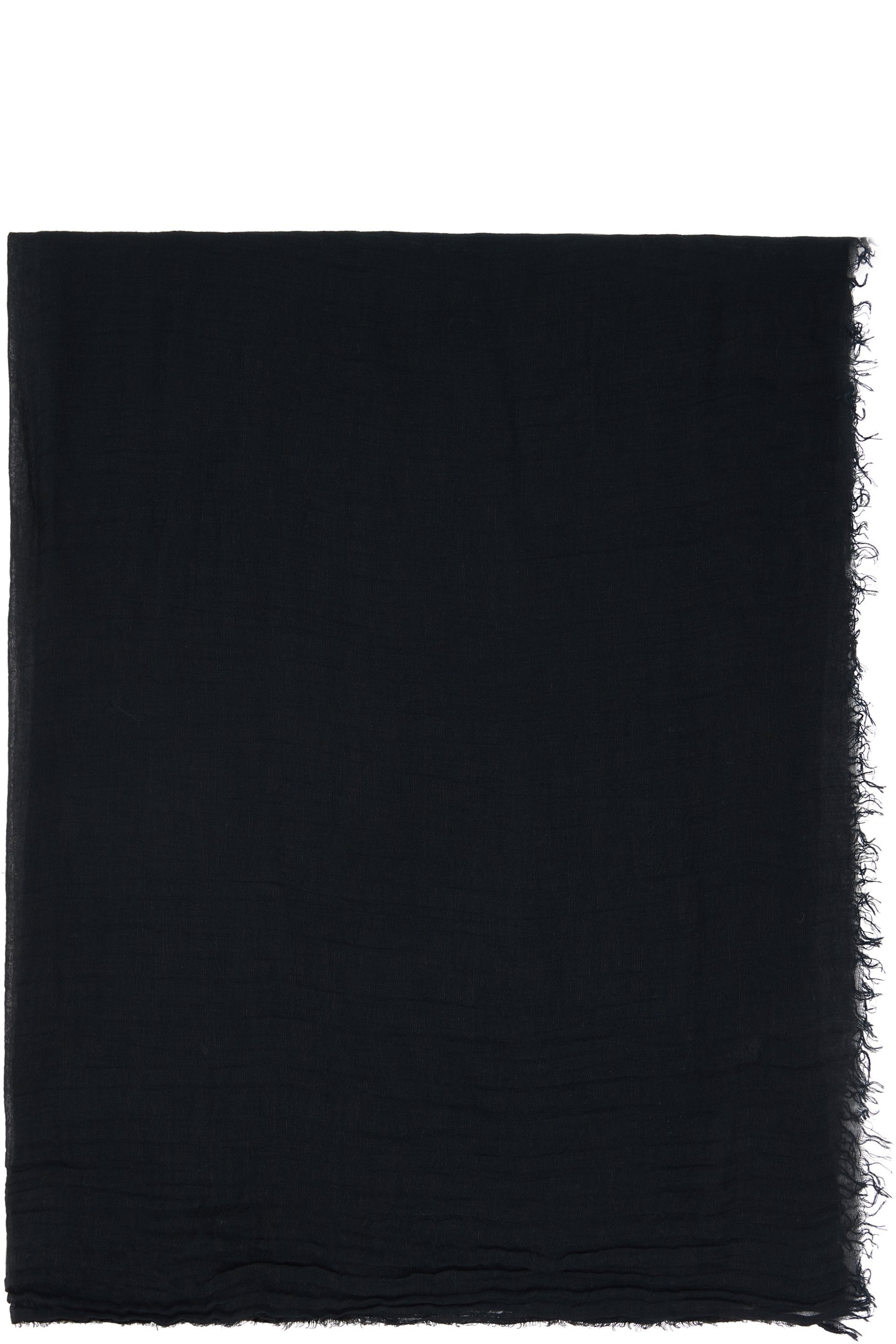 Rick Owens - ブラック Temple Sandy Mega ストール