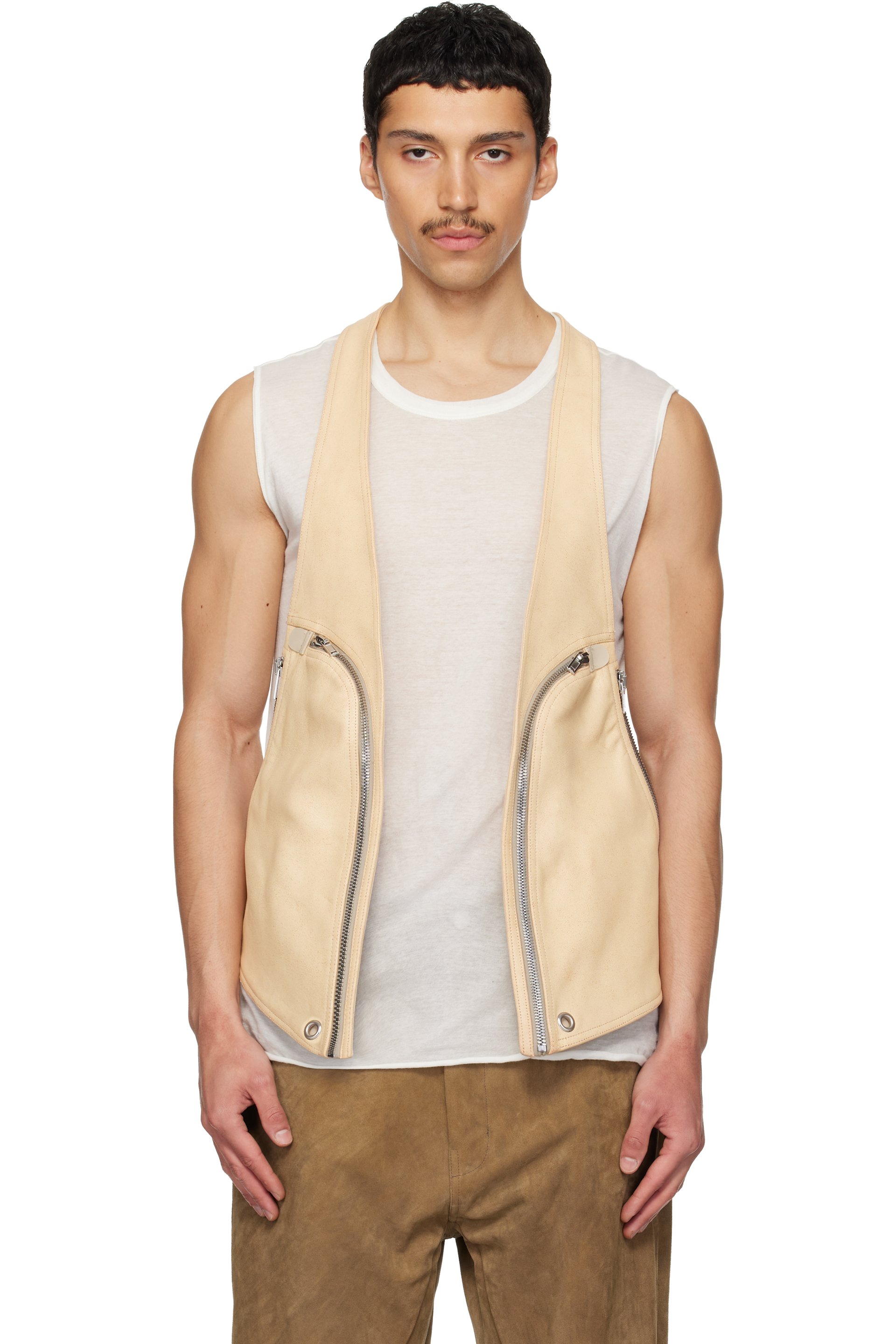 メンズ用 Rick Owens ベスト | SSENSE 日本