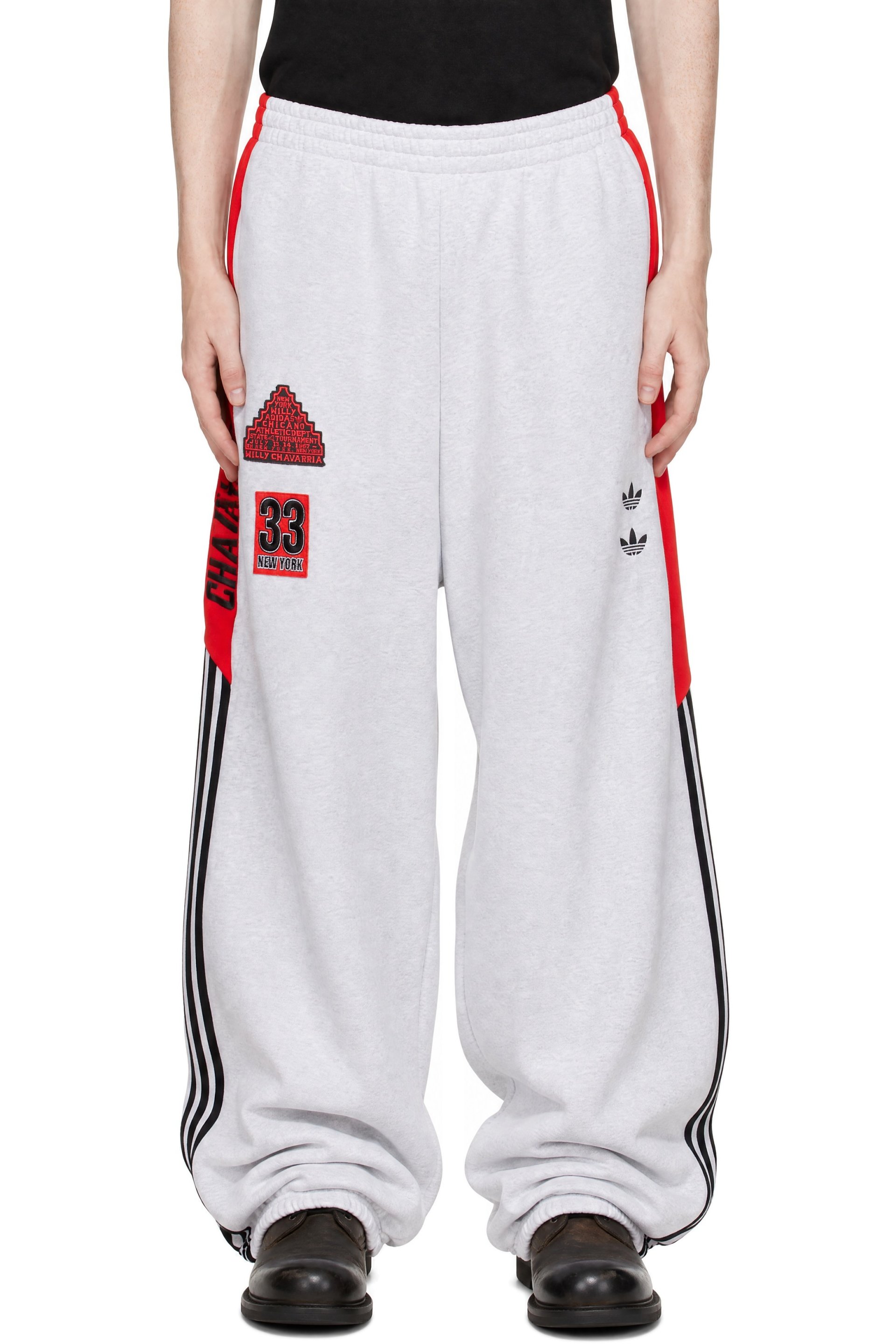 WILLY CHAVARRIA - Gray adidas Originals Edition Chavarria Sweatpants