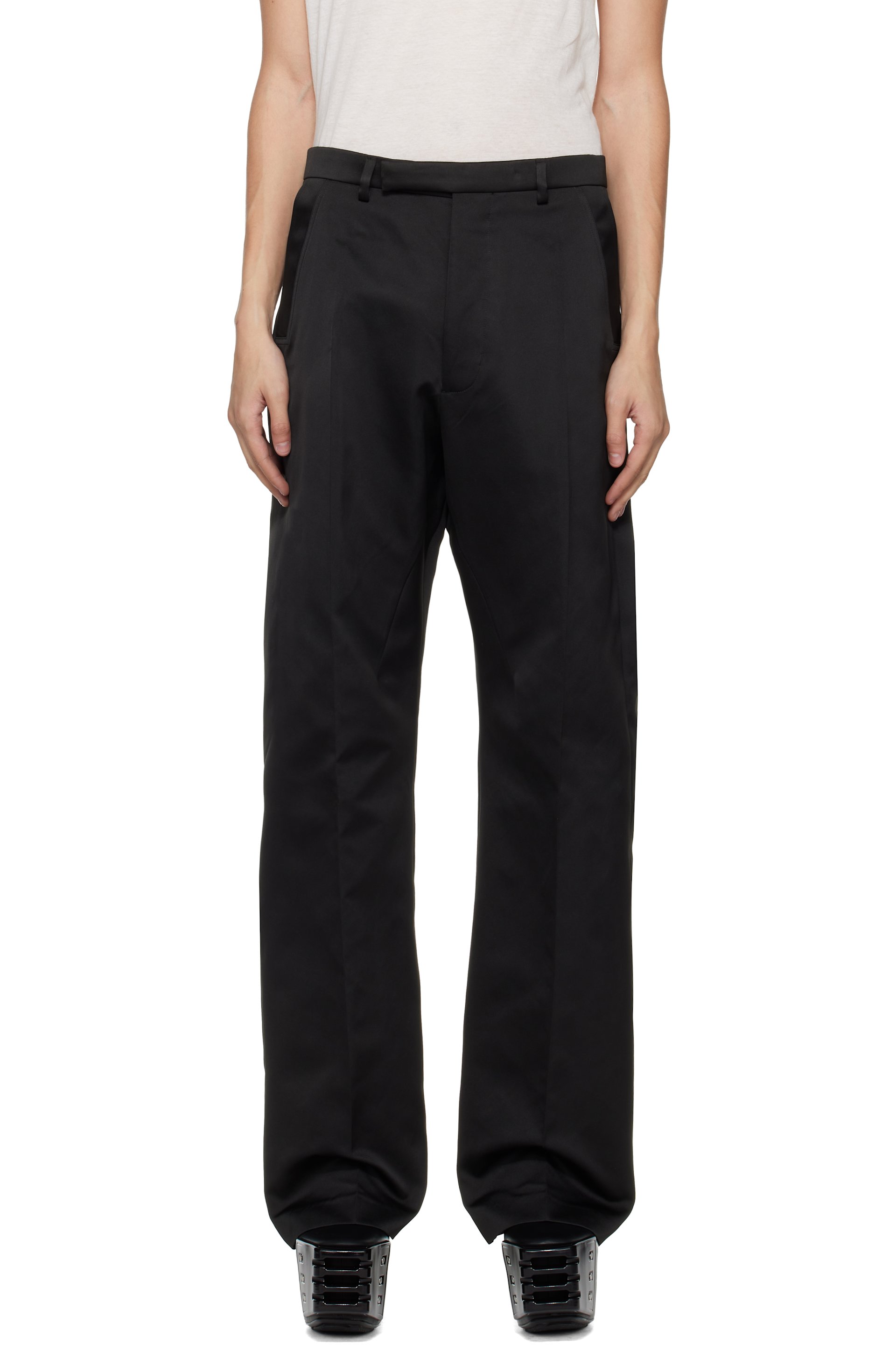 Rick Owens - Black Temple Tailored Geth Trousers
