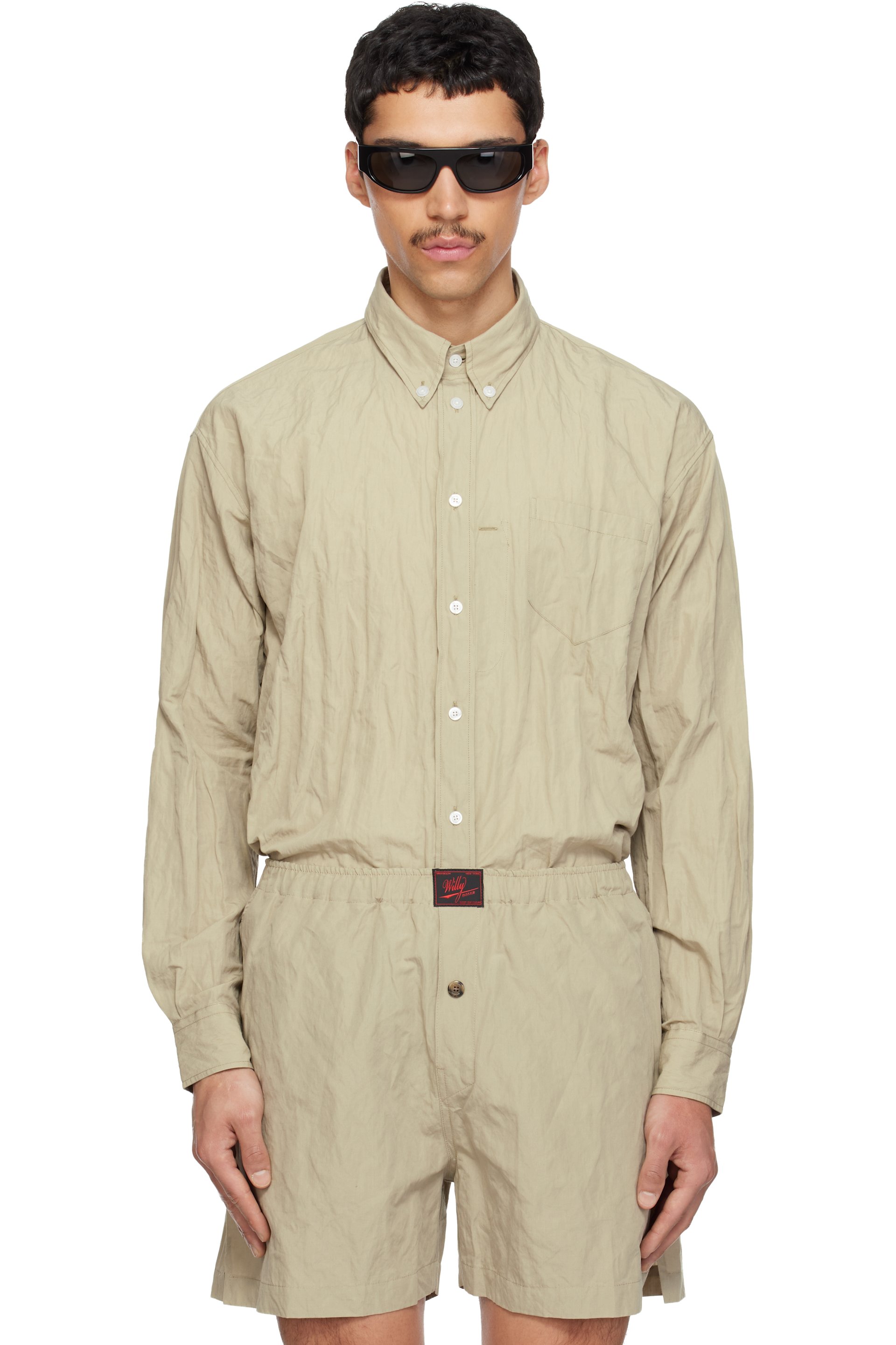 WILLY CHAVARRIA - Taupe Veterano Shirt
